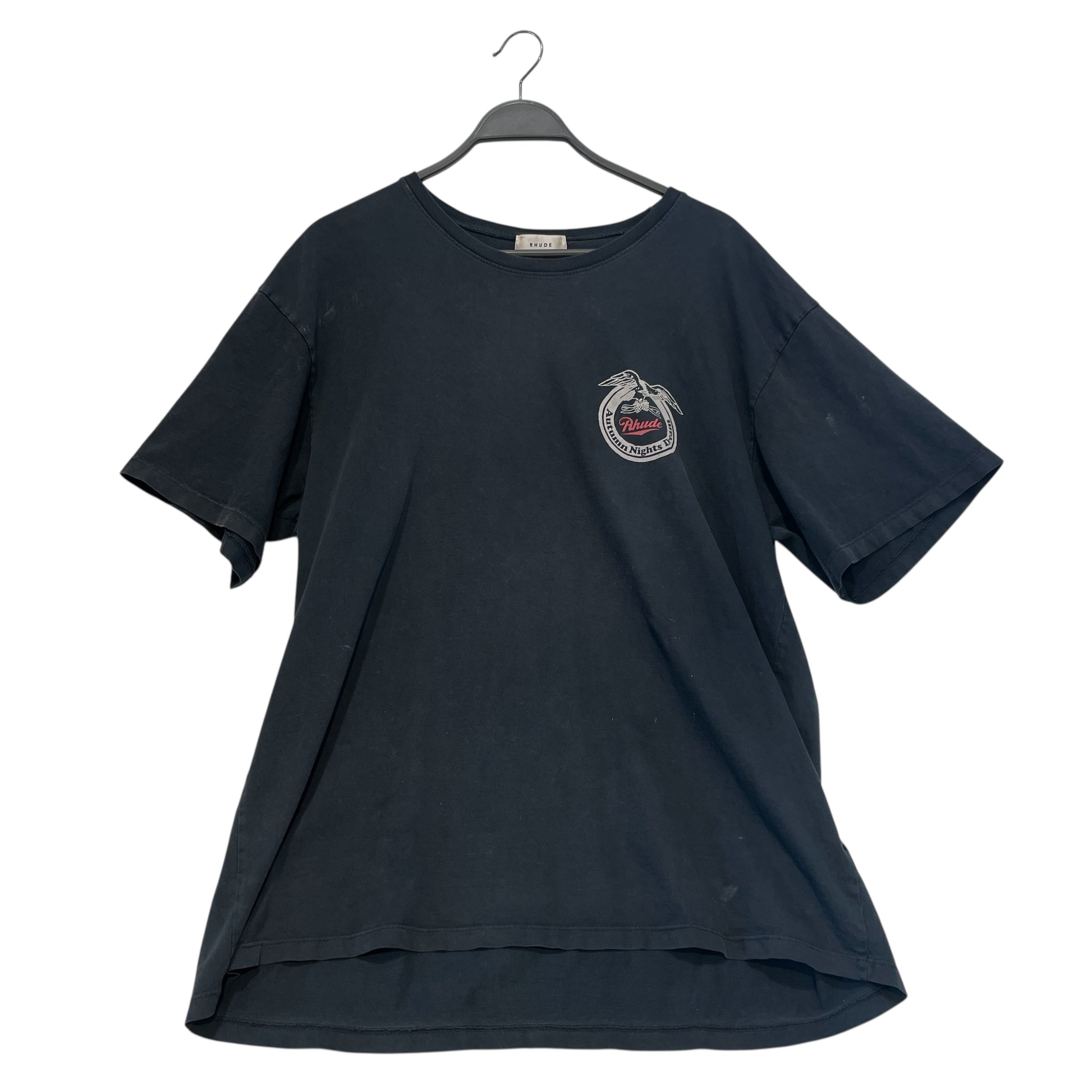 RHUDE/T-Shirt/L/Cotton/GRY/Graphic/Autumn  Night Dream Tee view 1