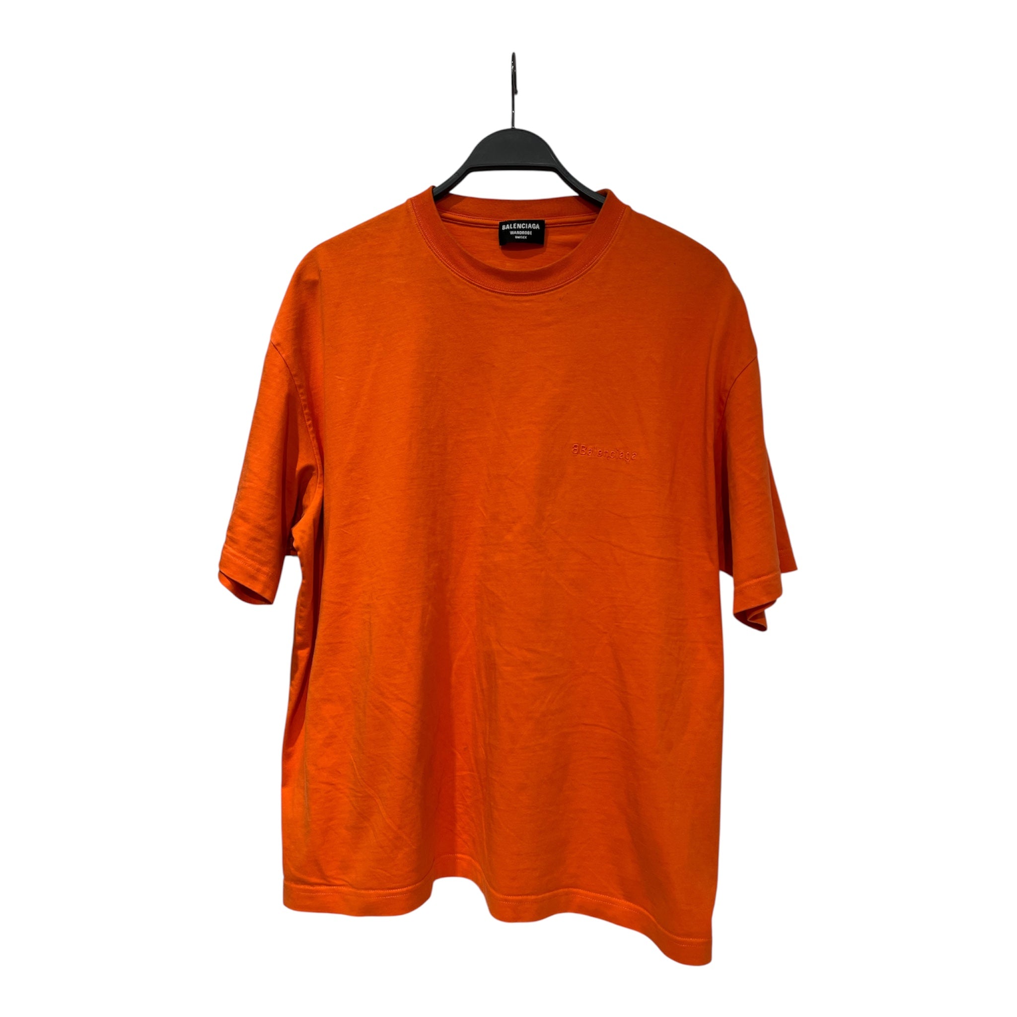 BALENCIAGA/T-Shirt/L/Cotton/ORN/High Neck/Graphic/logo unisex tee view 1