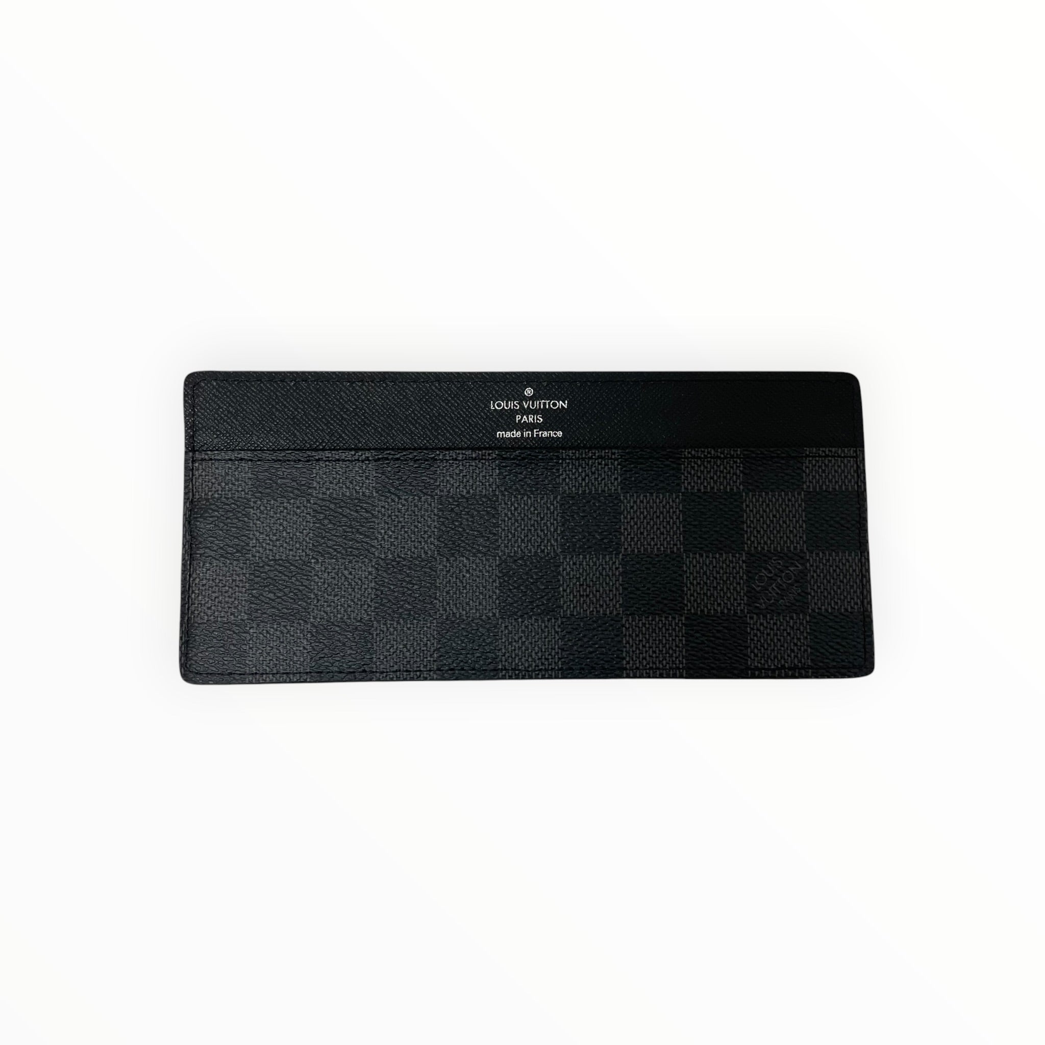 LOUIS VUITTON/Long Wallet/Monogram/Leather/BLK/M's/modular damier long flap walle view 9