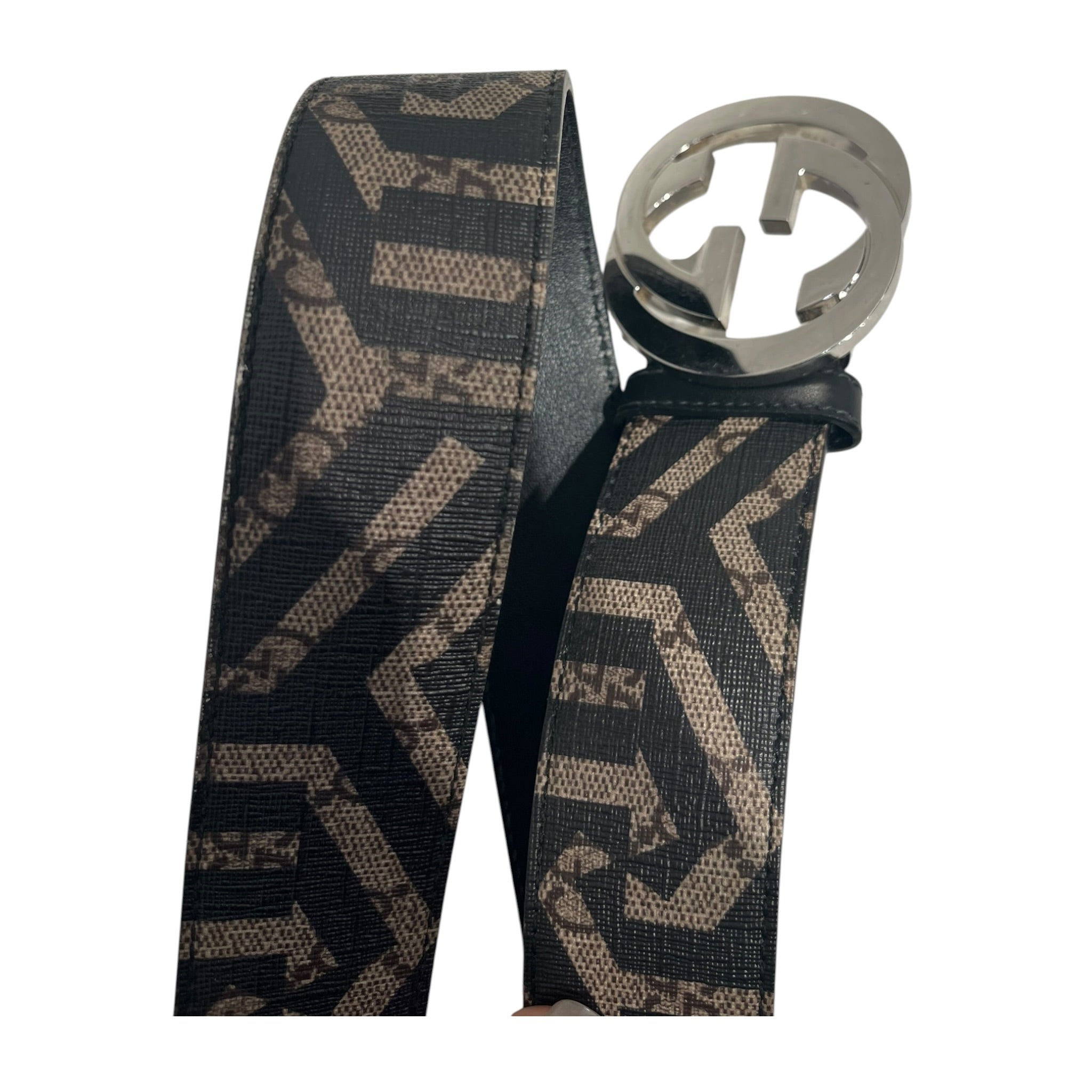 GUCCI/Belt/Monogram/BRW/M's/411924 KGDHN 115-46 561241 view 3