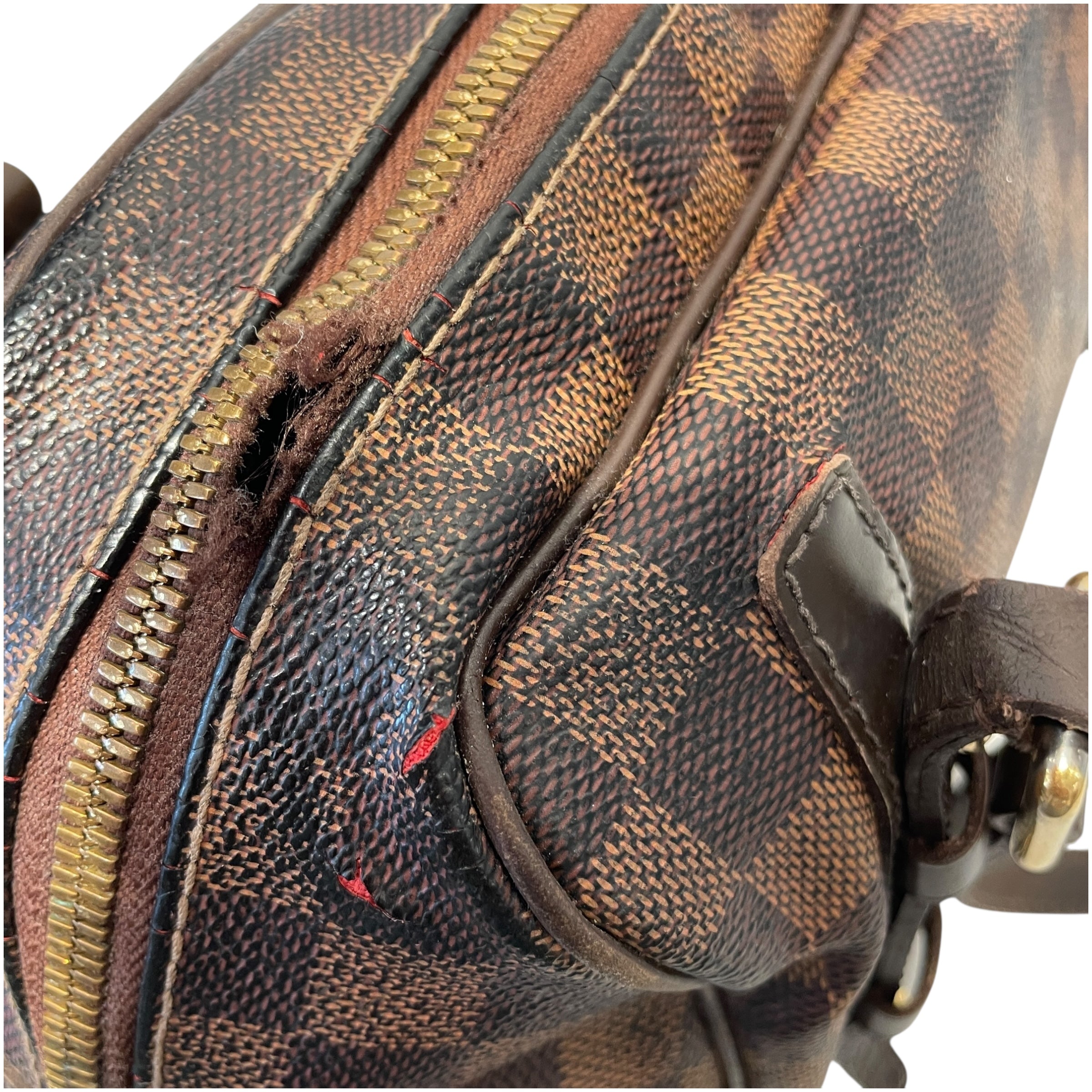 LOUIS VUITTON/Bag/Monogram/Leather/BRW/Ebene Rivington view 9