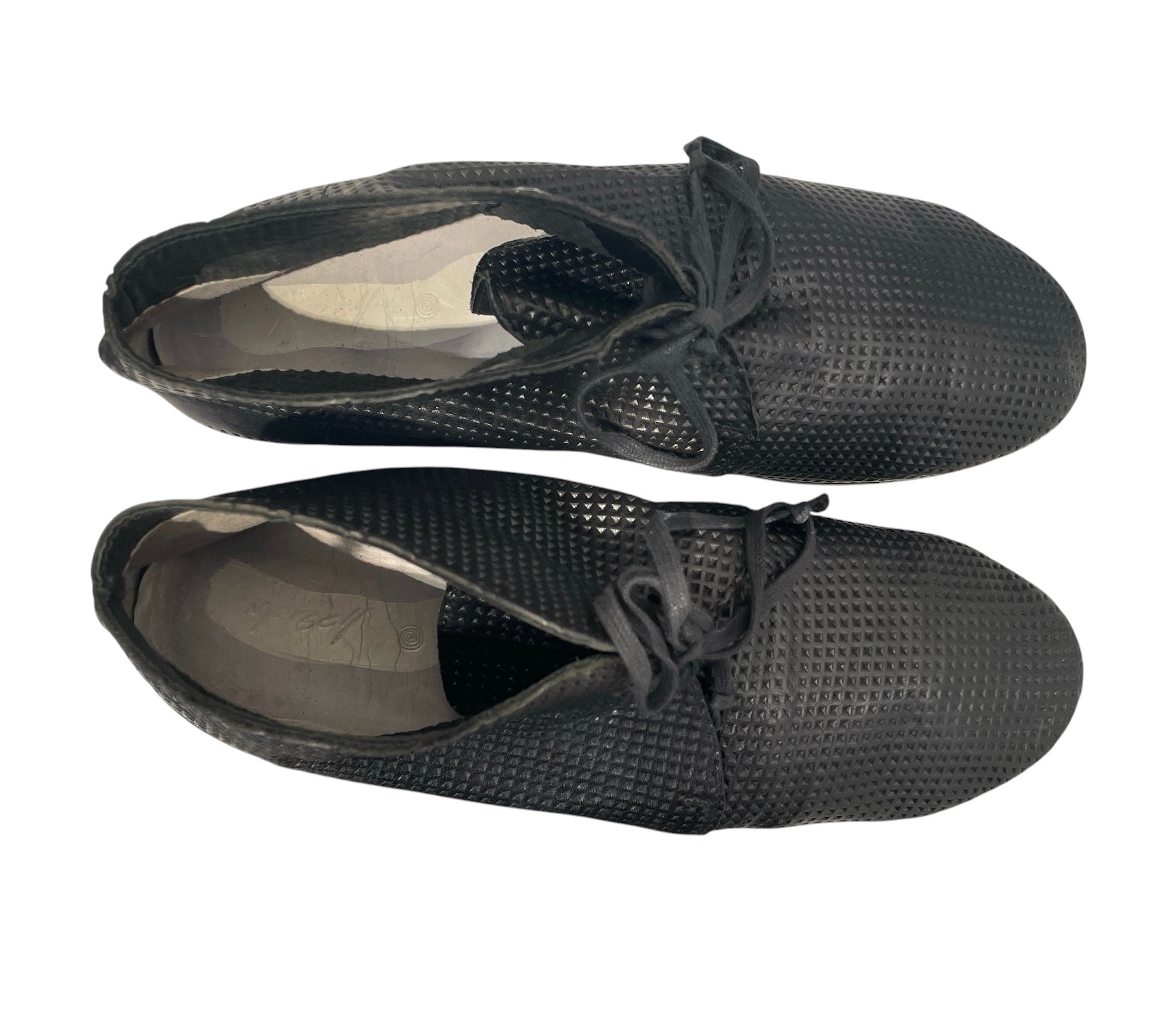 Marsell/Deck Shoes/EU 44/Leather/BLK/pattern leather shoes view 3