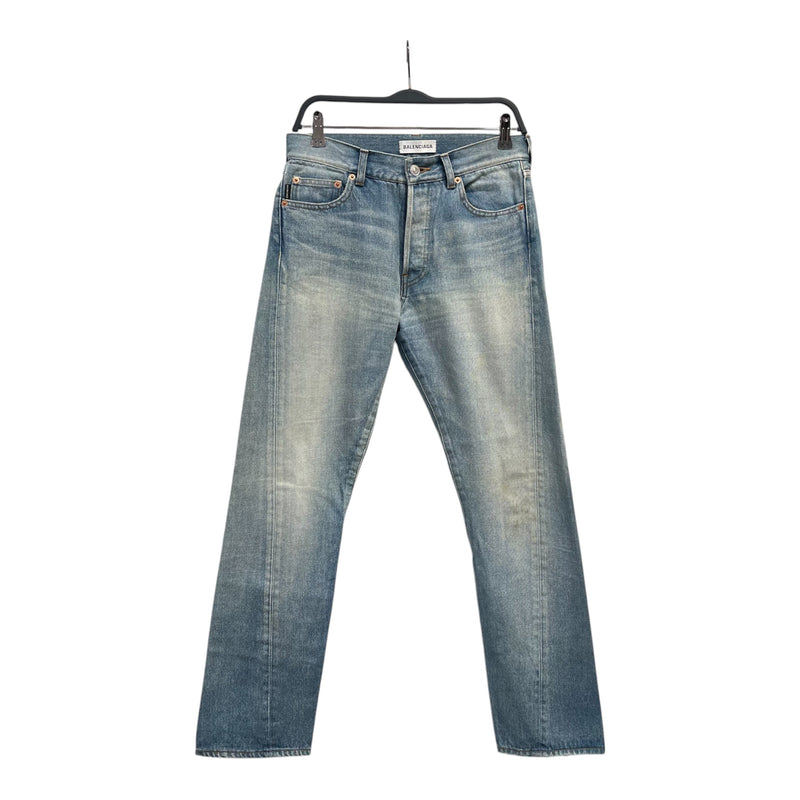 BALENCIAGA/Pants/28/Denim/BLU/HORIZONTAL SEAM