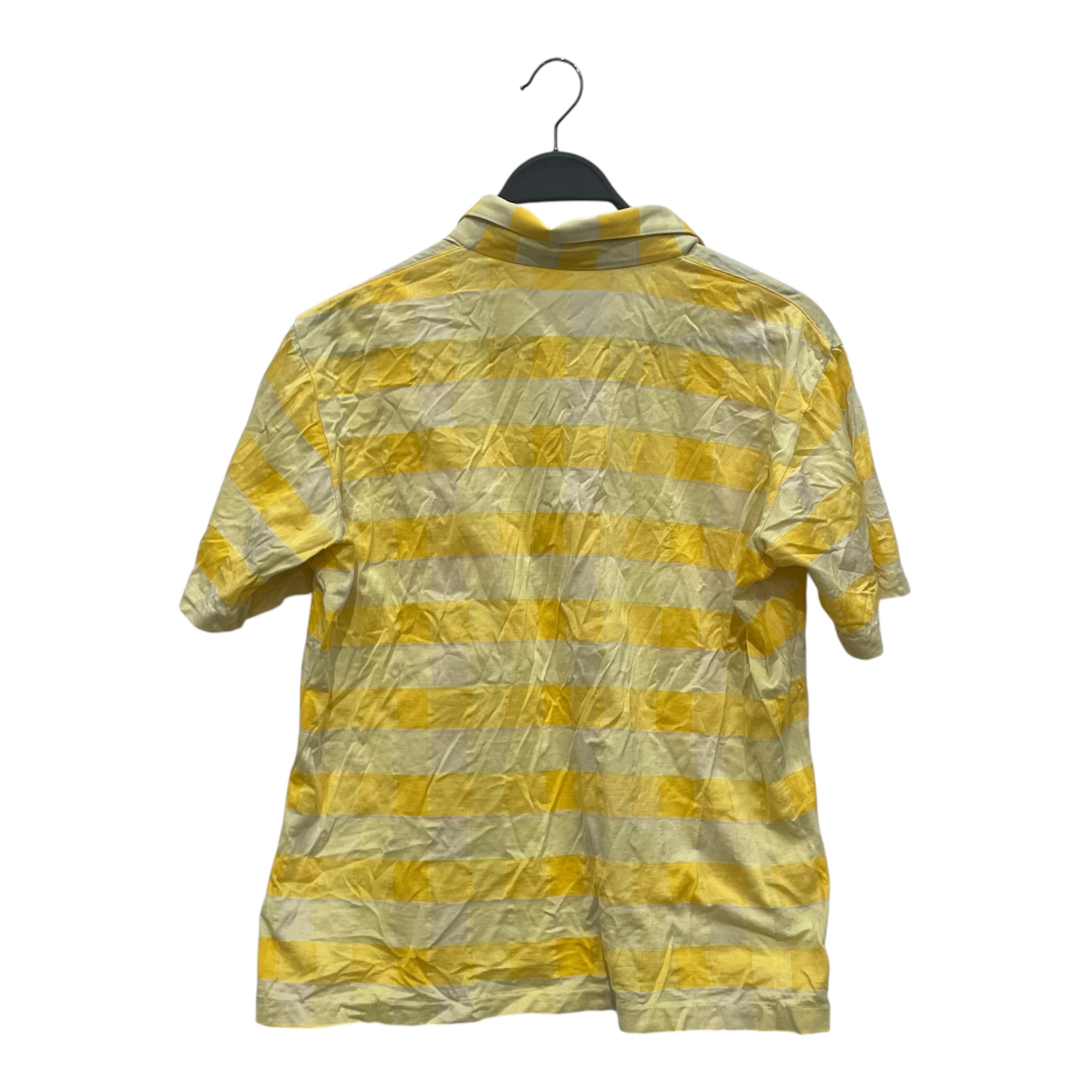 YVES SAINT LAURENT/T-Shirt/L/Cotton/YEL/Stripe/YELLOWSTRIPES view 2
