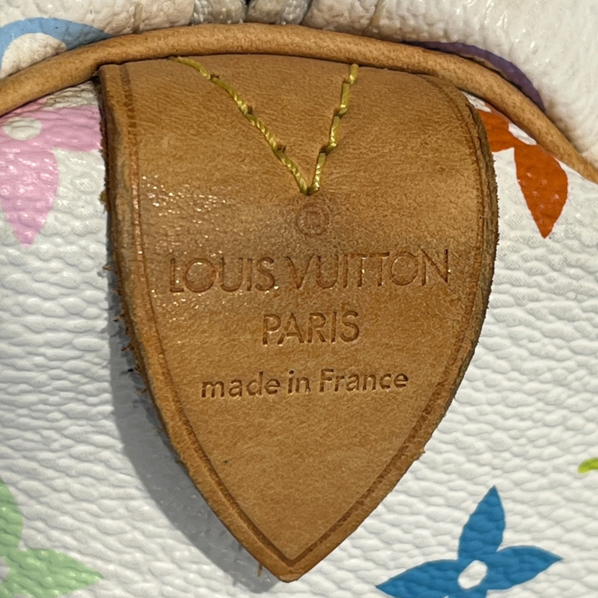 LOUIS VUITTON/Hand Bag/Monogram/Leather/WHT/multi color speedy 30 view 6