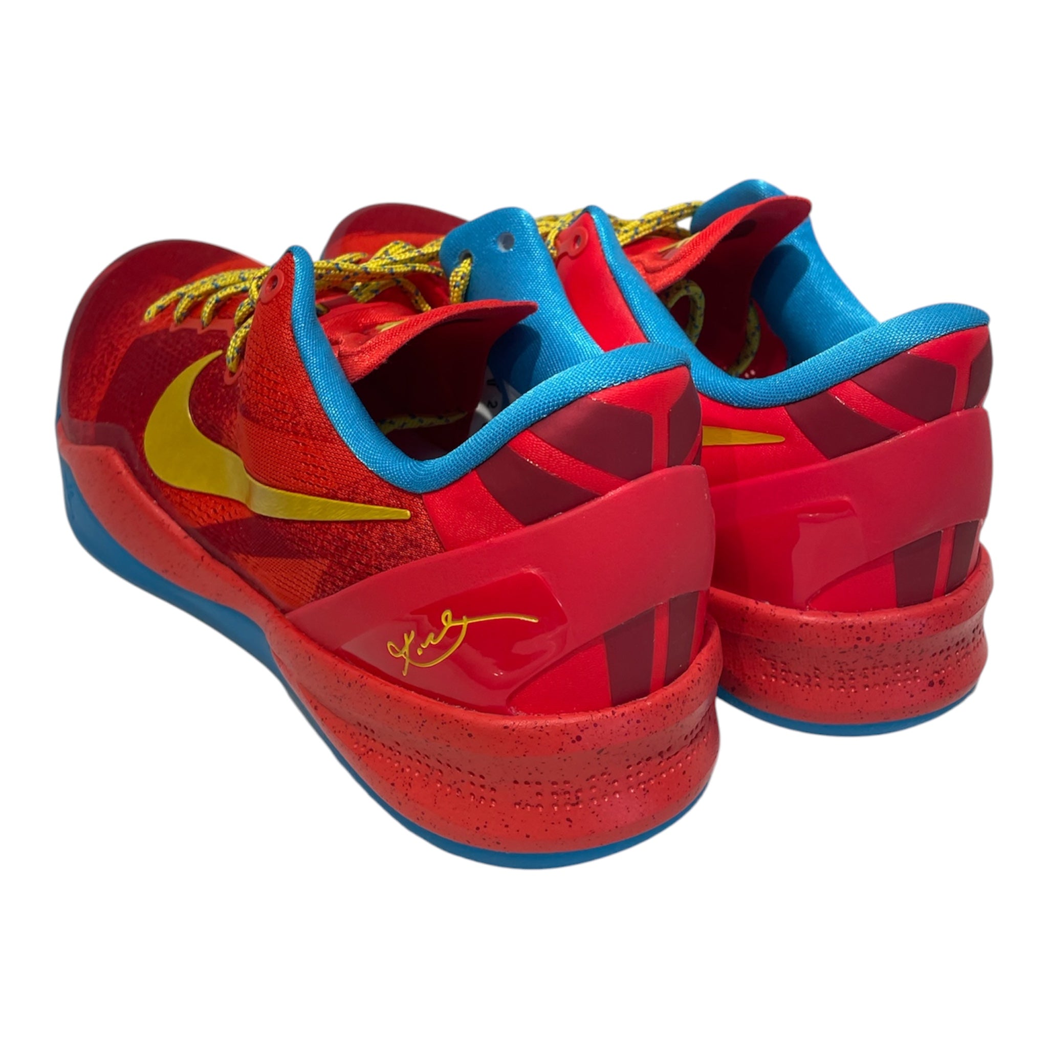 NIKE/Low-Sneakers/US 11.5/Acrylic/RED/year of the horse view 2