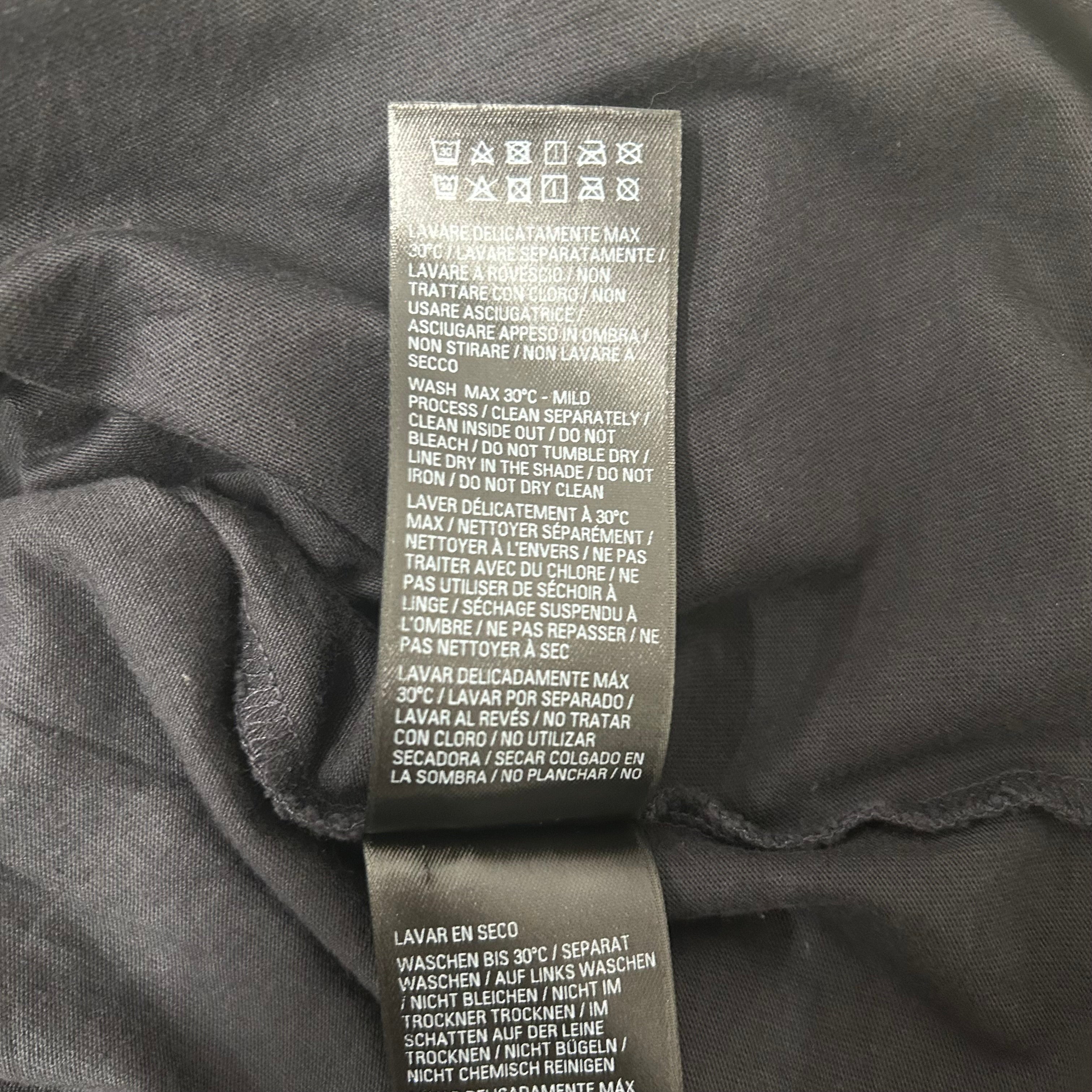 BALENCIAGA/T-Shirt/1/Cotton/BLK/All Over Print/KEEP CALM AND WEAR BNWT view 4
