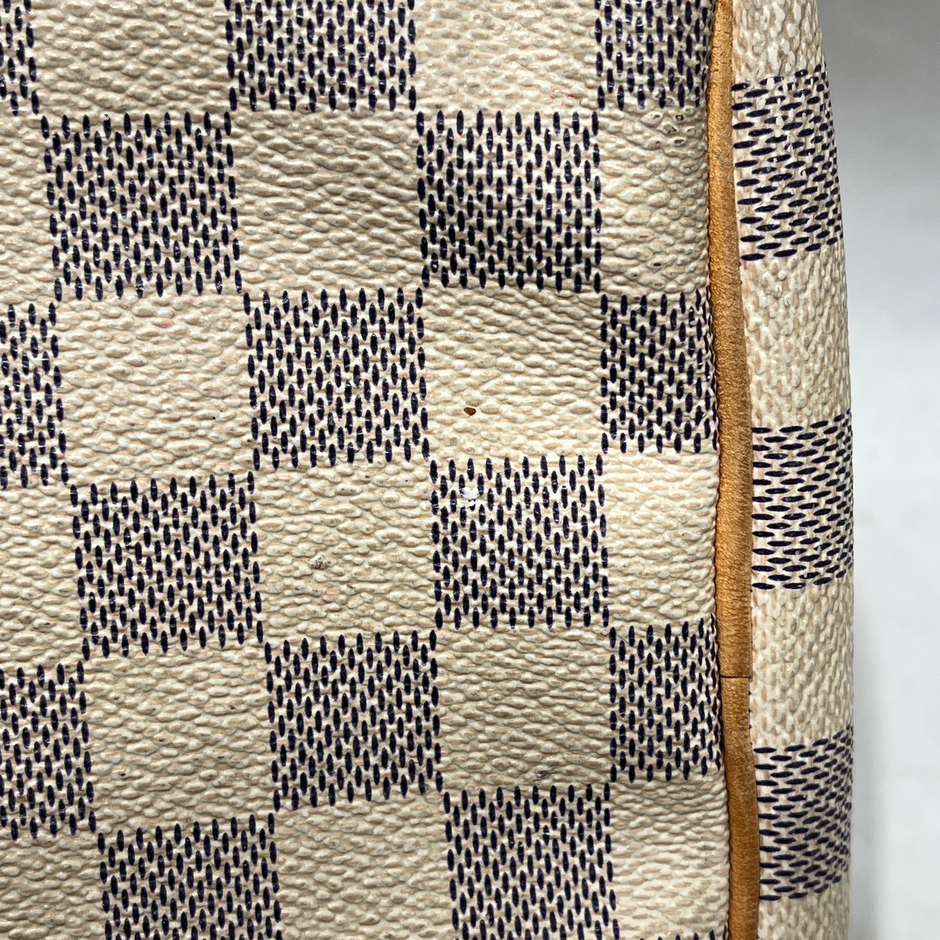 LOUIS VUITTON/Hand Bag/Monogram/Leather/CRM/SPEEDY 30 DAMIER AZUR view 6