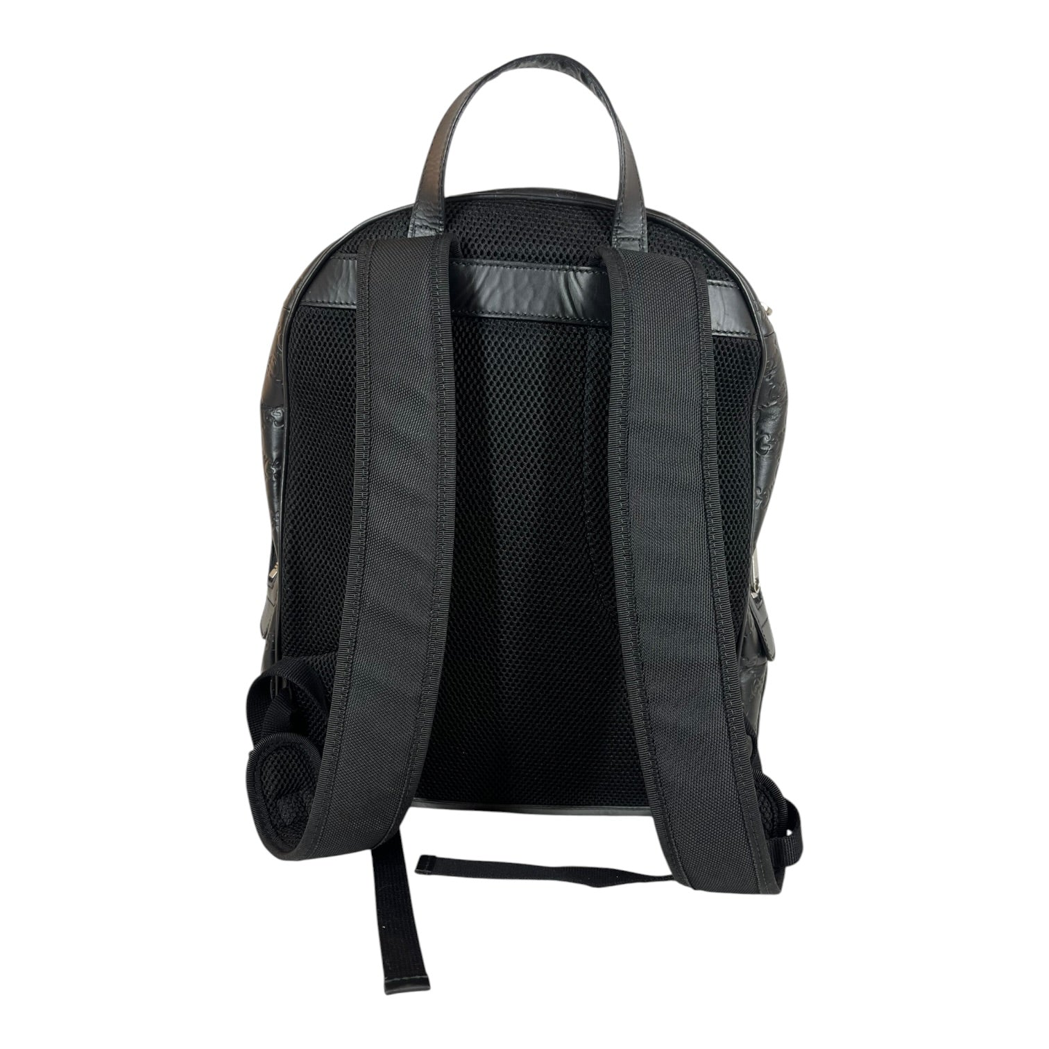GUCCI/Backpack/Monogram/Leather/BLK/GUCCISSIMA view 2