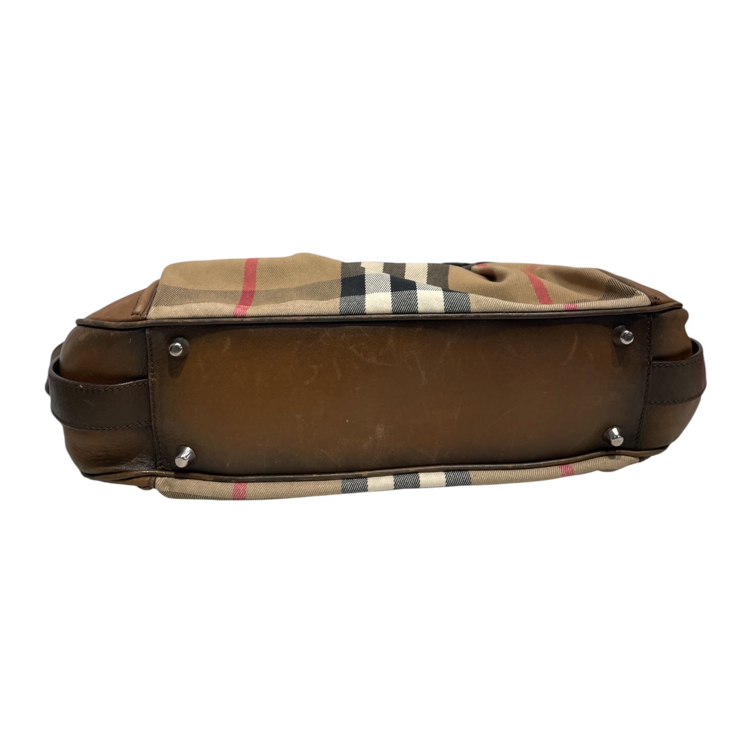 BURBERRY/Hand Bag/Plaid/Cotton/BEG/SUPER NOVA CHECK view 5