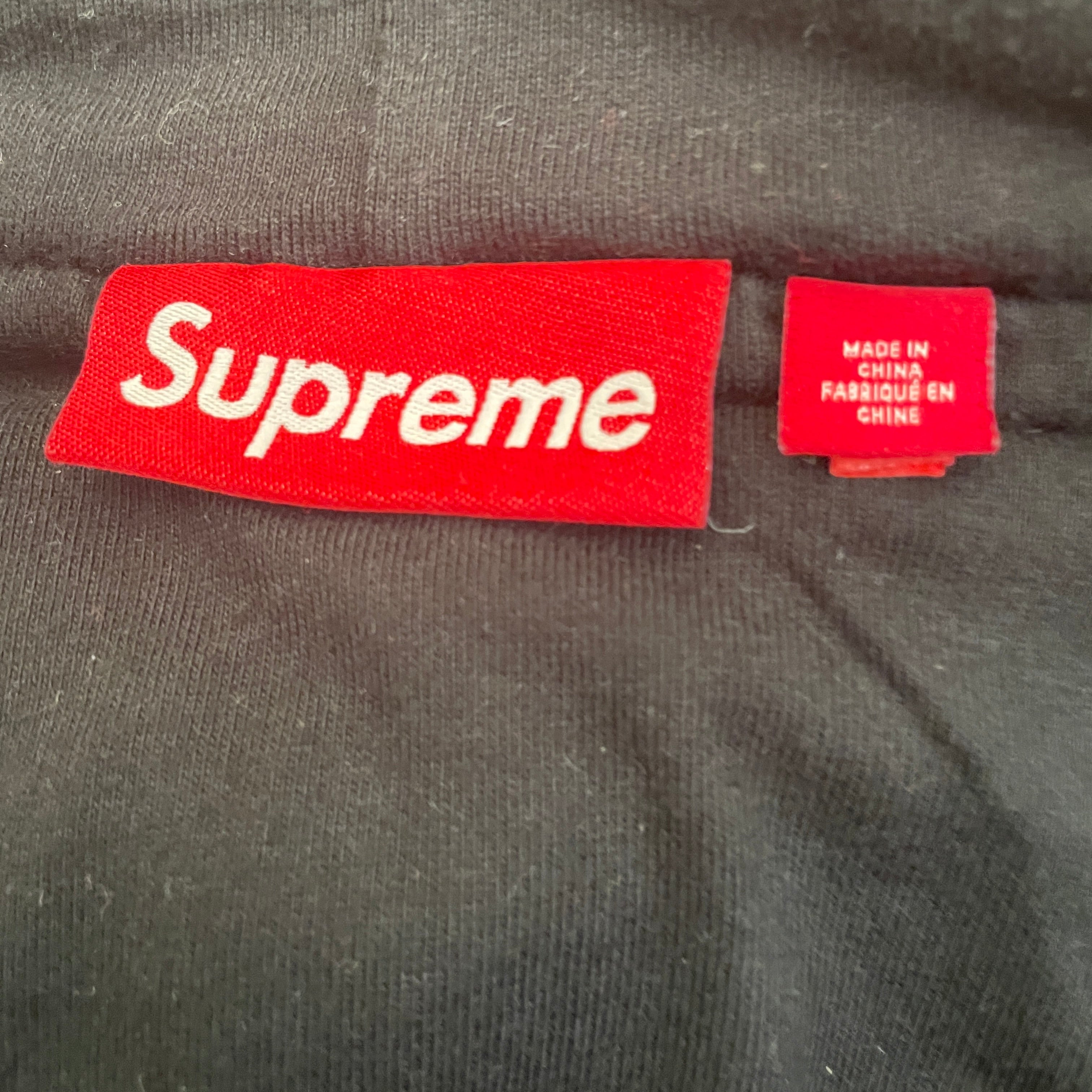 Supreme/Hoodie/XL/Graphic/Cotton/BLK/quilted hoodie view 3