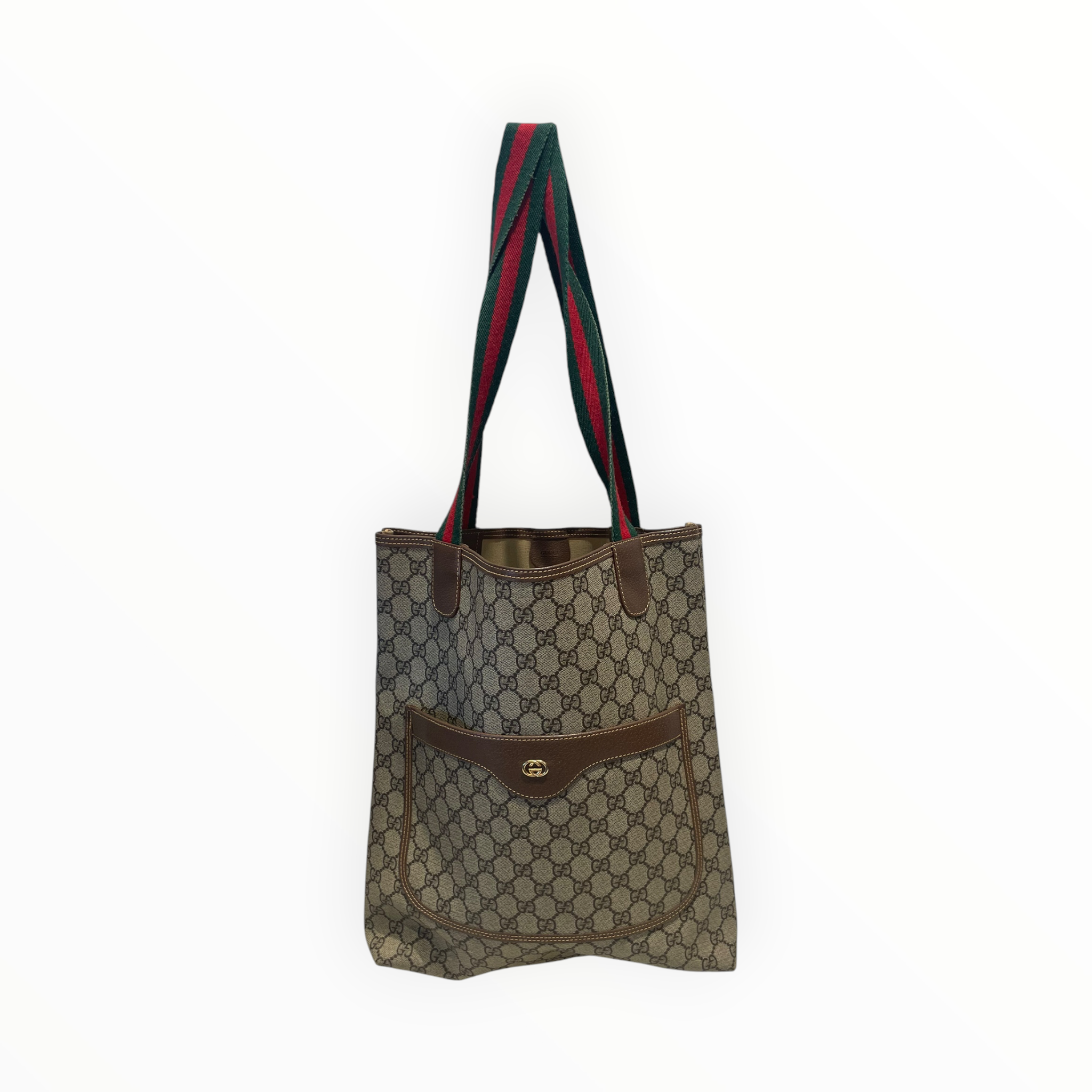 GUCCI/Tote Bag/Monogram/Cotton/BRW/Gucci GG Monogram Supreme Tote view 1