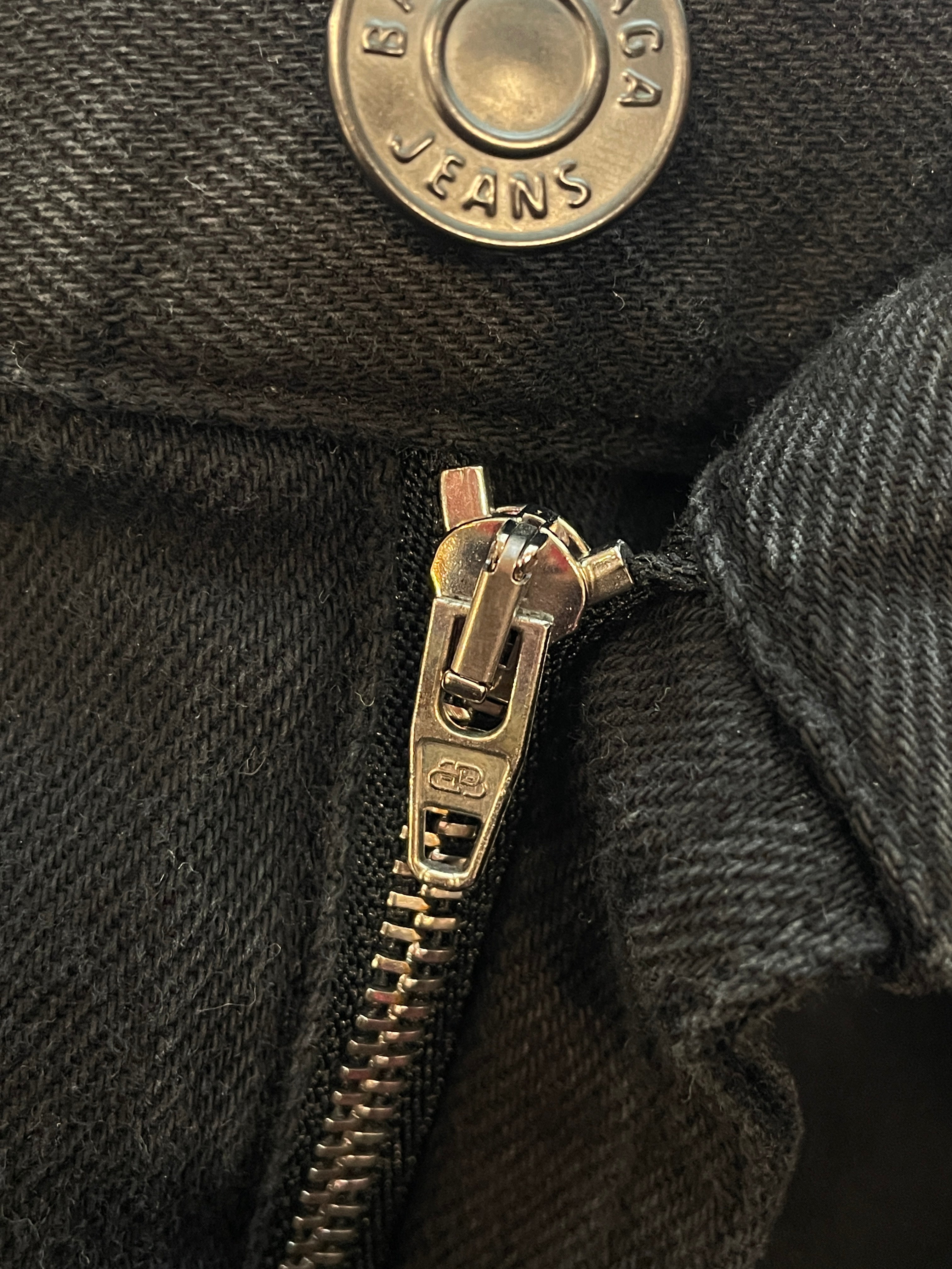 BALENCIAGA/Bottoms/33/Denim/BLK/long jeans view 3