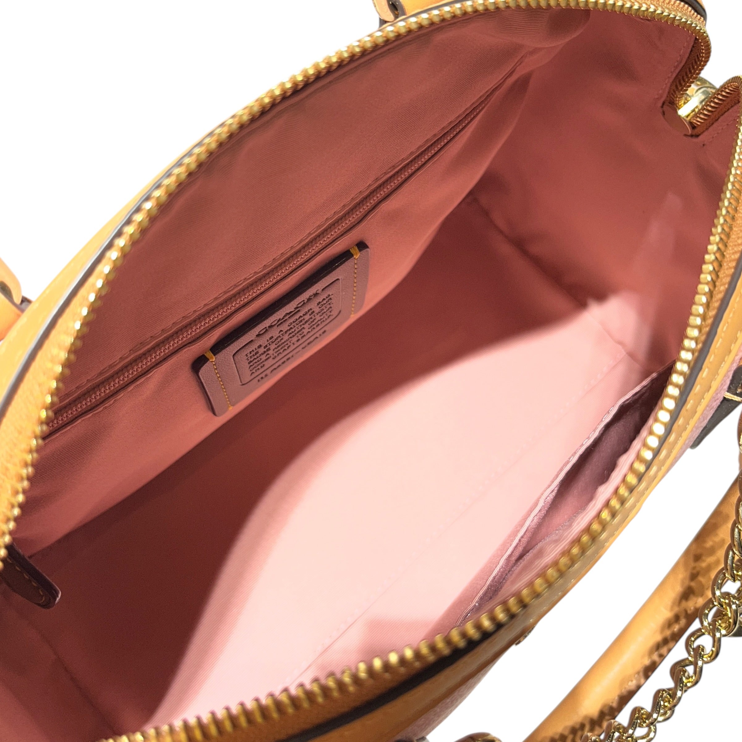 COACH/Bag/Leather/PNK/rowan monogram view 4