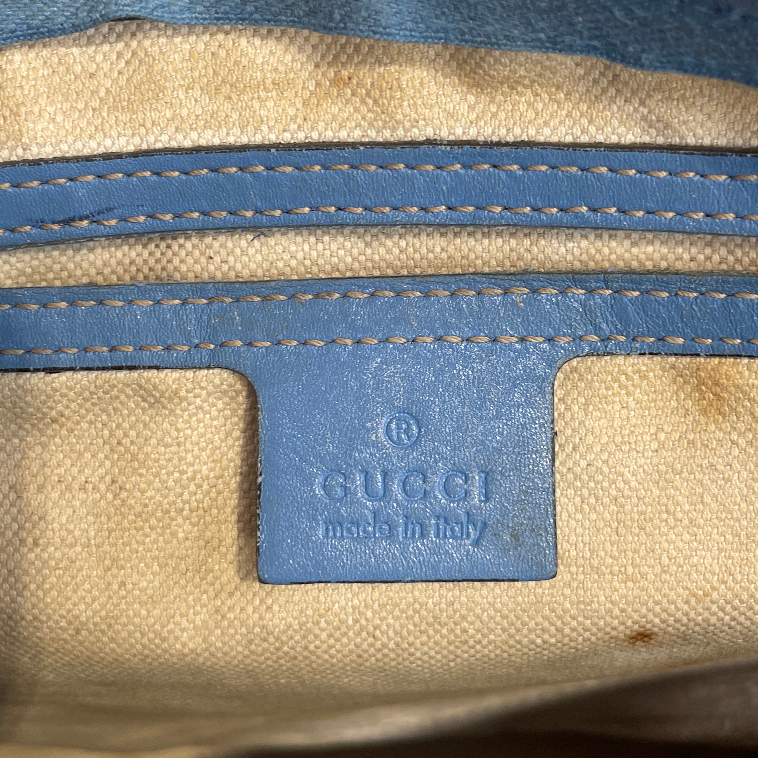 GUCCI/Hand Bag/Monogram/Leather/BEG/GG PLUS MEDIUM JOY BOSTON view 5