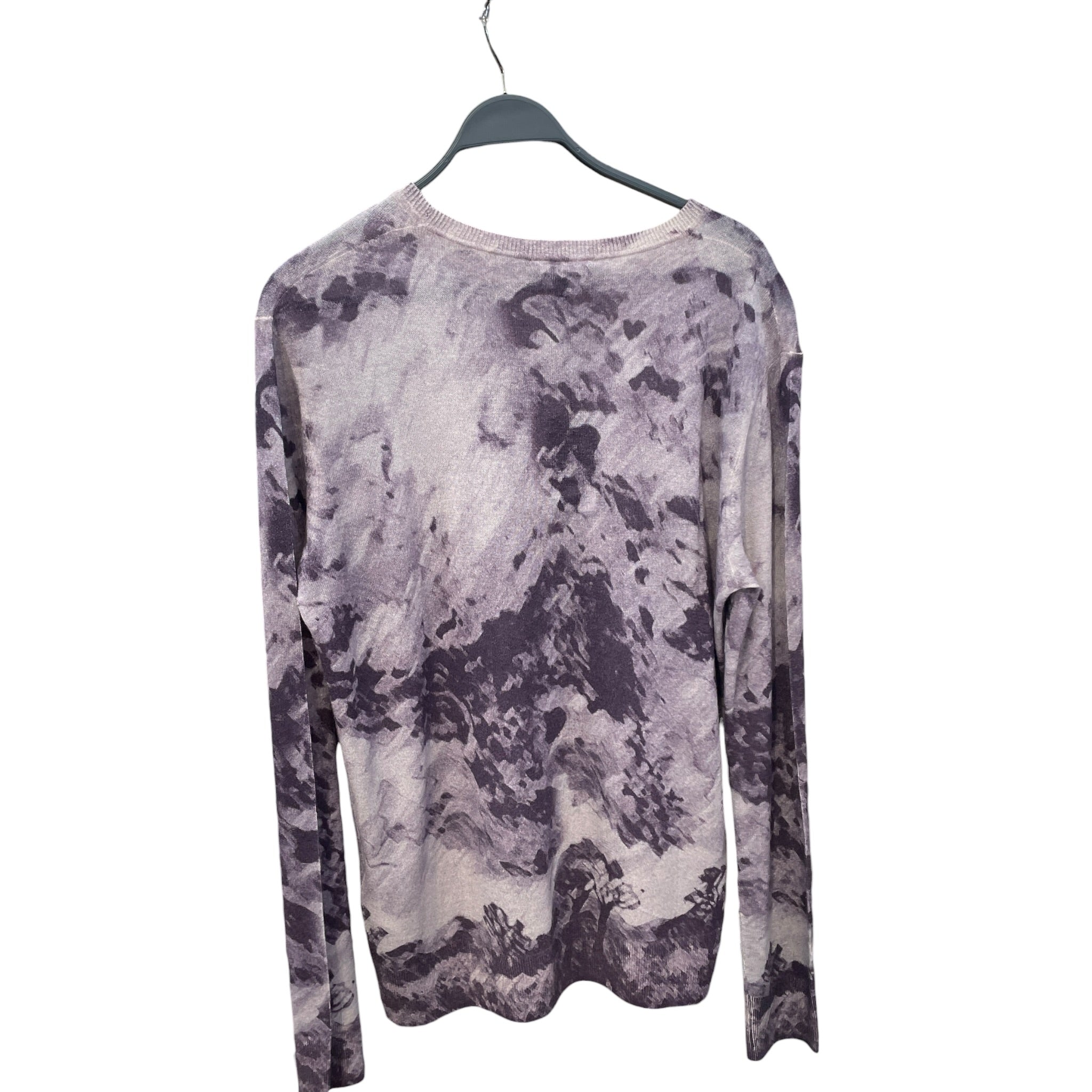 EMPORIO ARMANI/Sweater/XL/All Over Print/Cashmere/PPL/tie dye thin sweater view 2