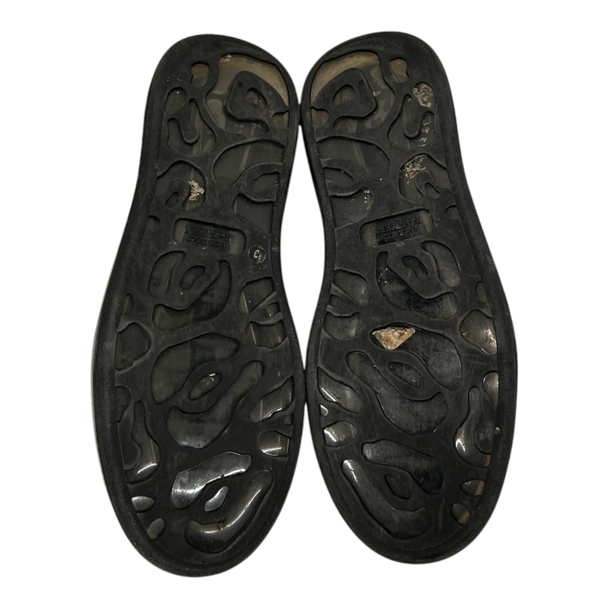 Alexander McQueen/Low-Sneakers/US 7.5/Leather/WHT/OVERSIZED SNEAKER view 4