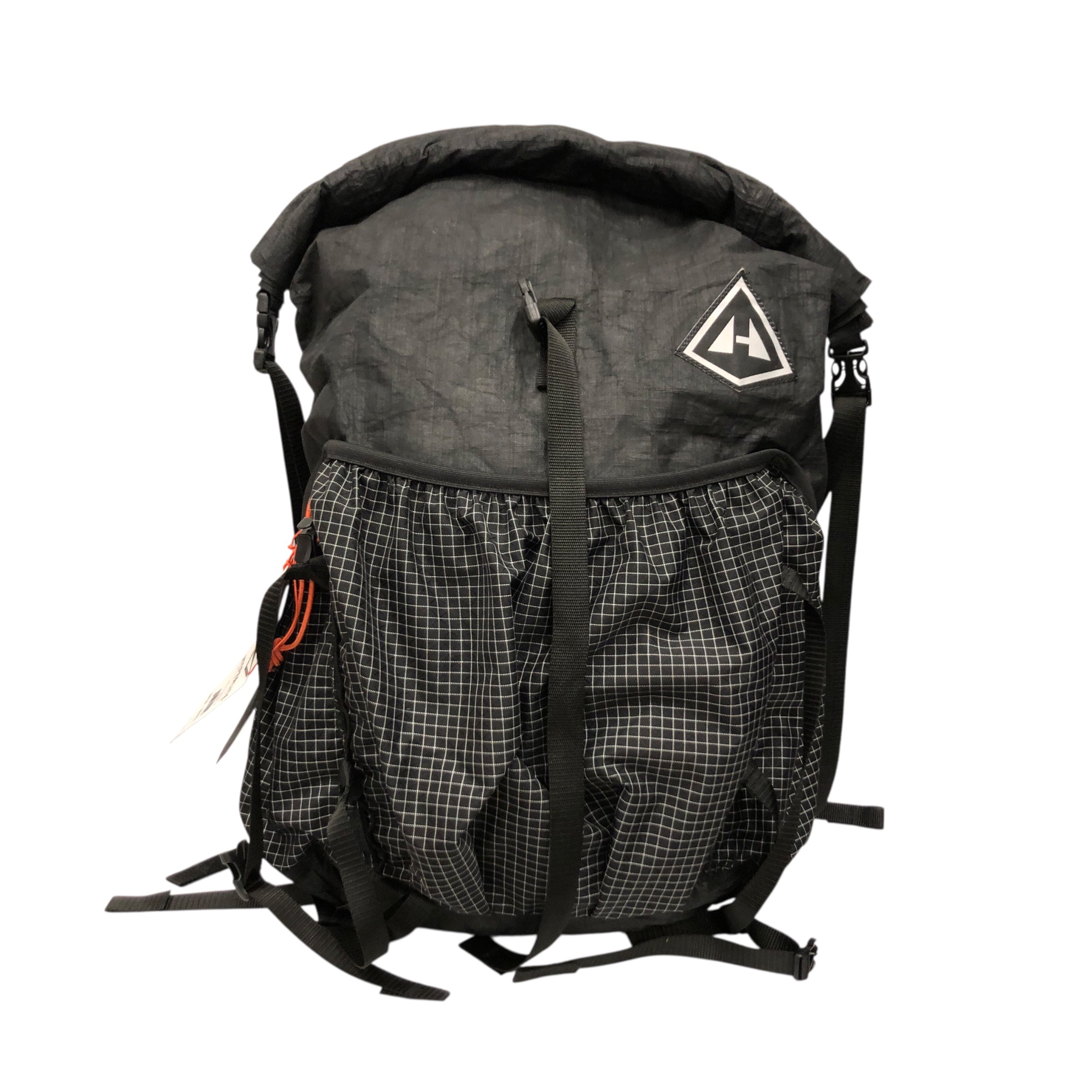 HYPERLITE/Backpack/Nylon/BLK/Grid Pattern view 1