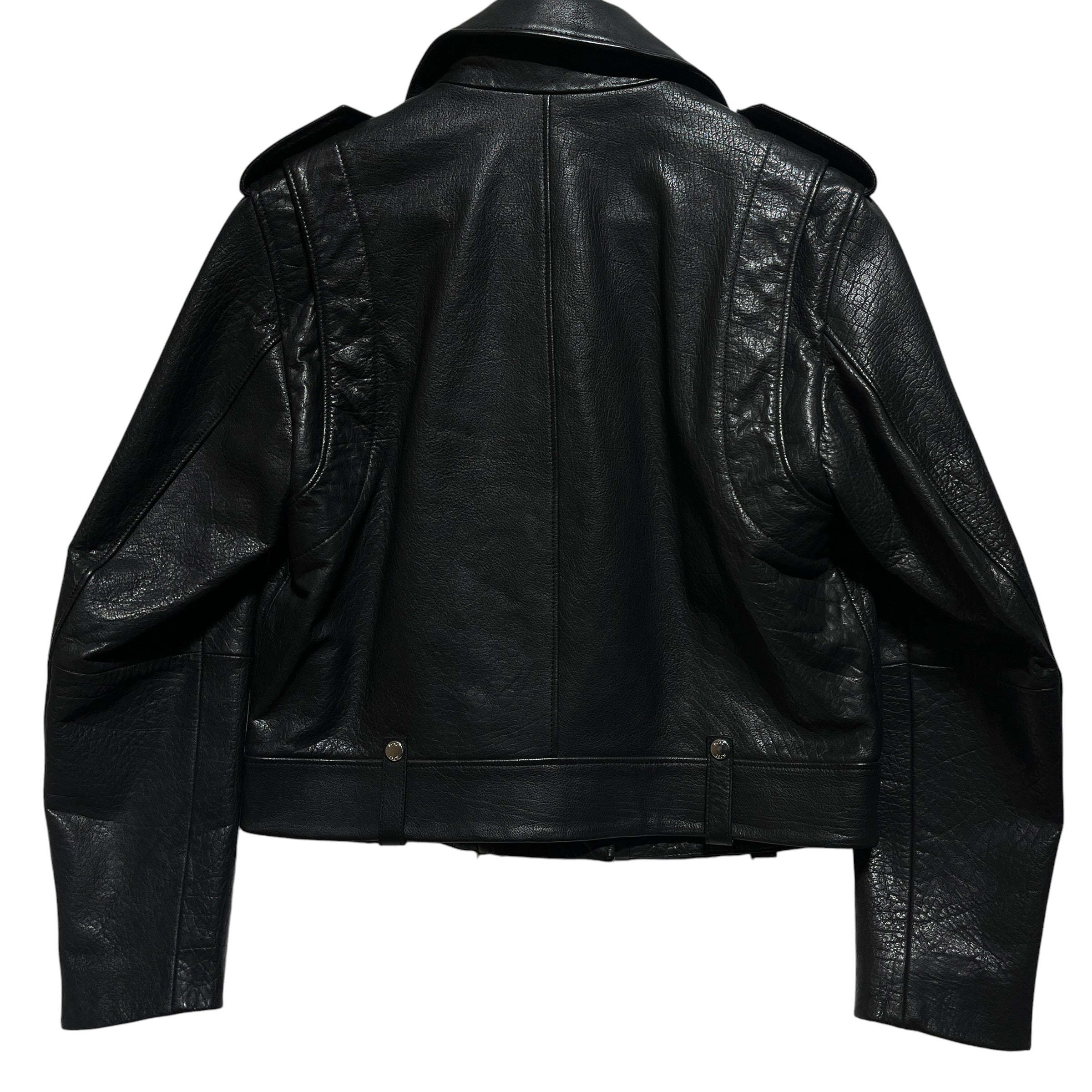 BOSS/Leather Jkt/Leather/BLK/Riders Jacket view 2