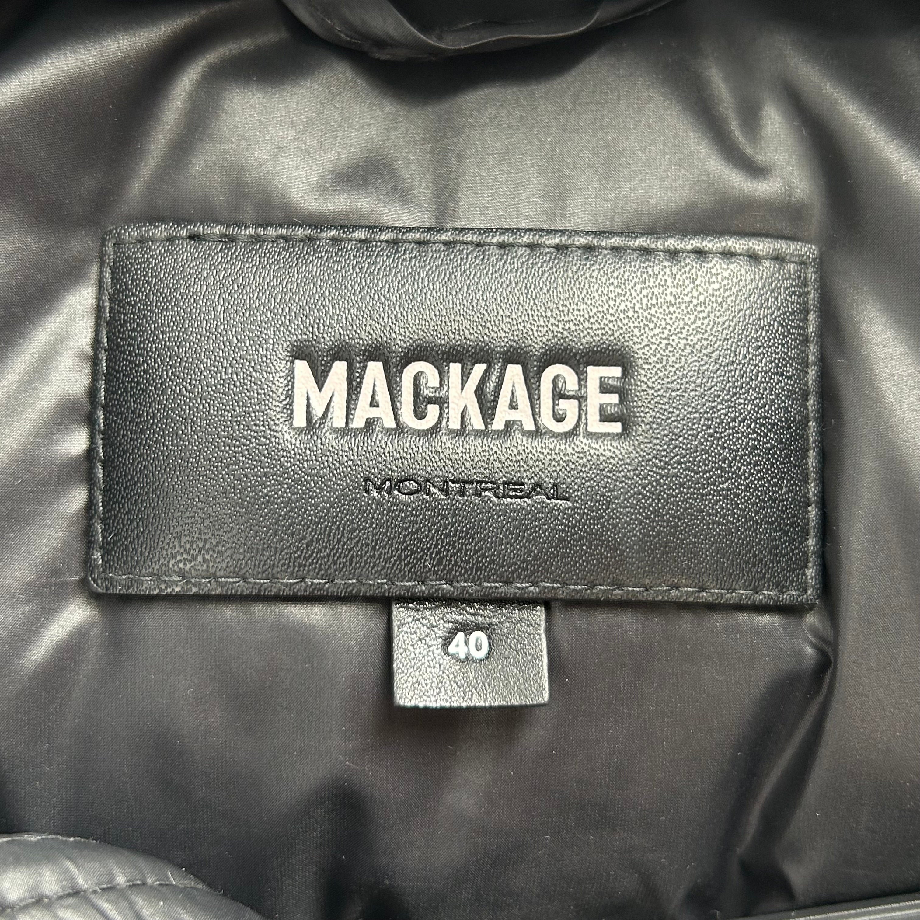 MACKAGE/Puffer Jkt/40/Nylon/BLK/KENT-Z view 3