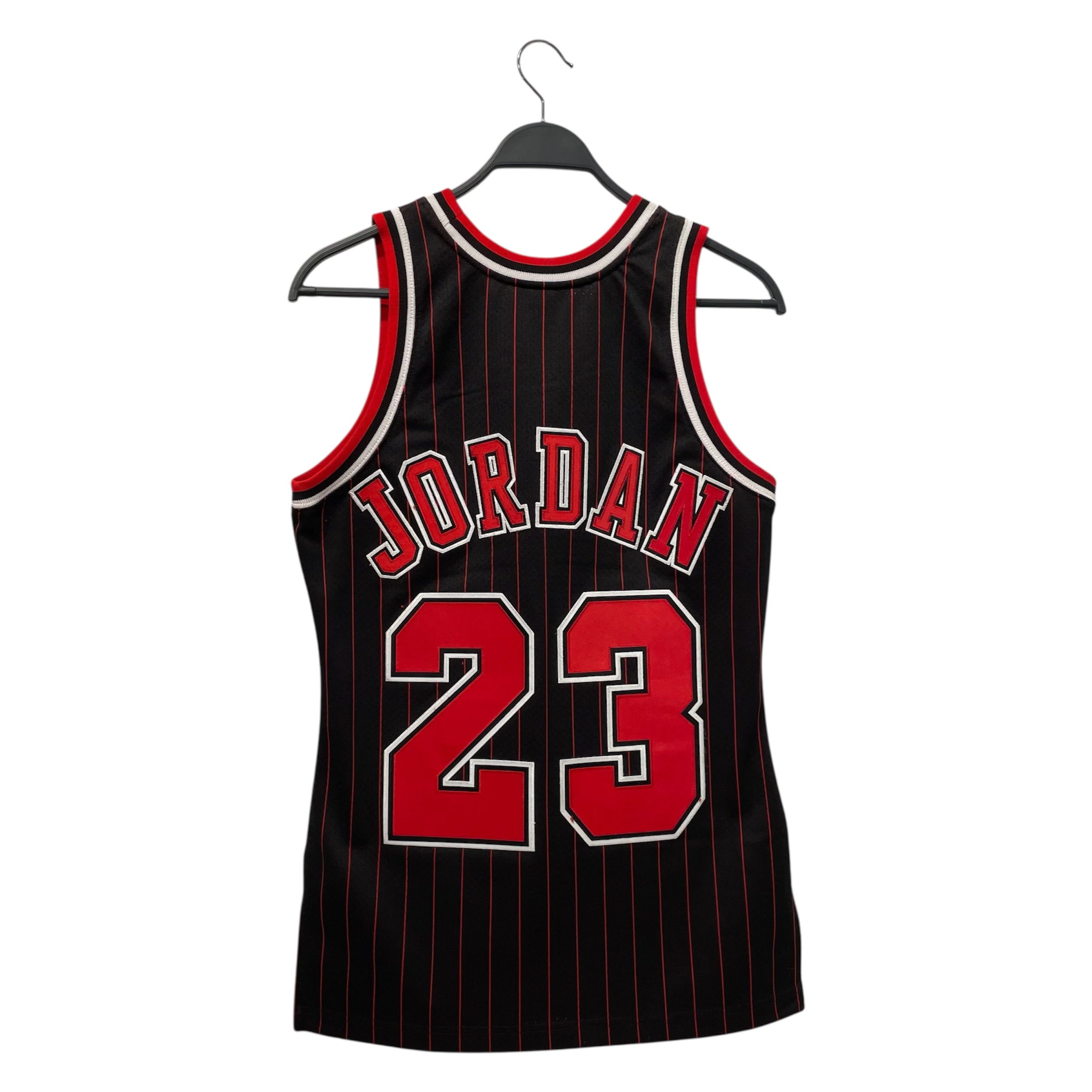 mitchell&ness/Tank Top/S/BLK/Stripe/BULLS JORDAN 23 JERSEY view 2