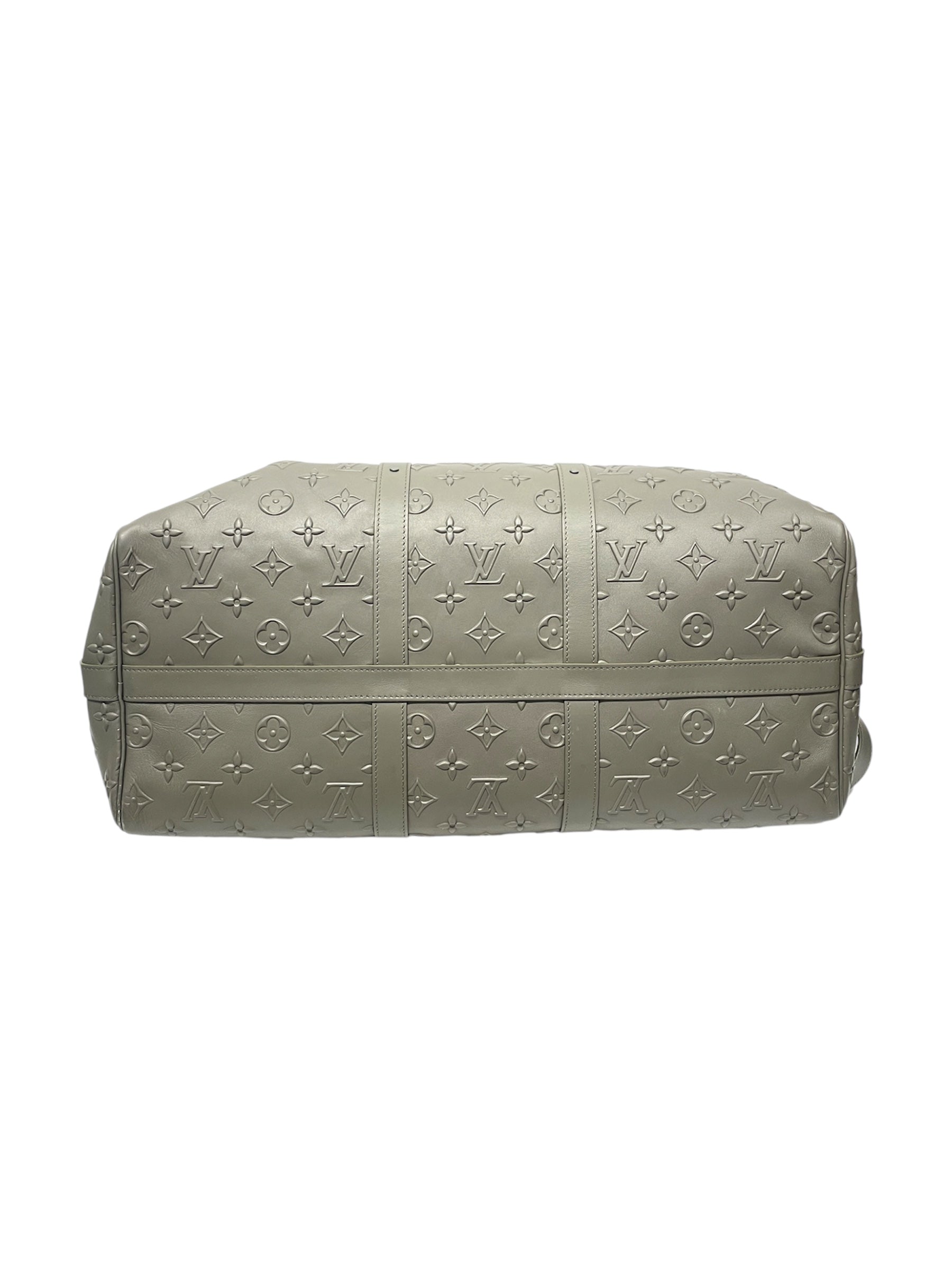 LOUIS VUITTON/Luggage/L/XL/Monogram/GRN/Mnogram Seal Keepall 50 view 5