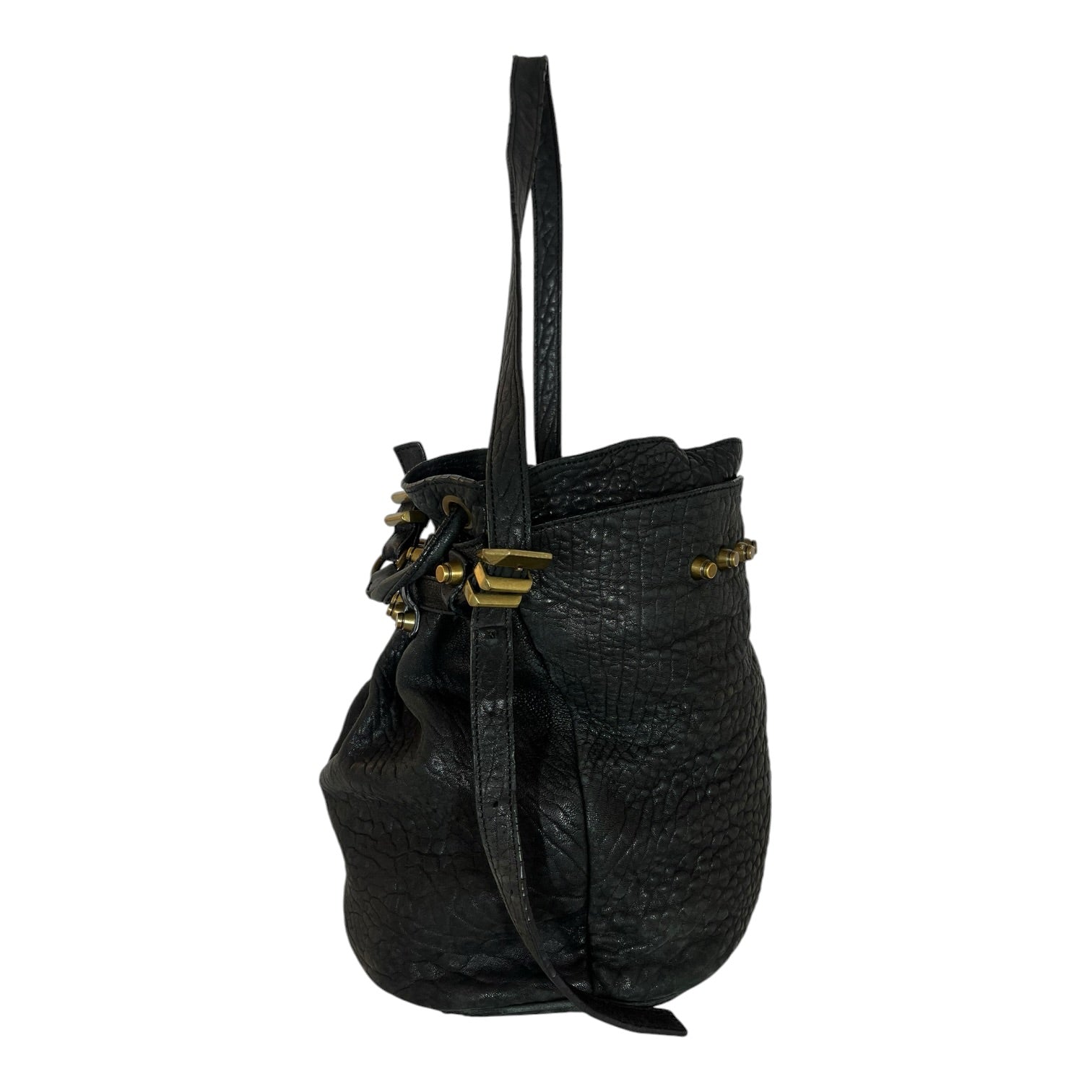 Alexander Wang/Bag/Leather/BLK/Diego Bucket Bag view 3