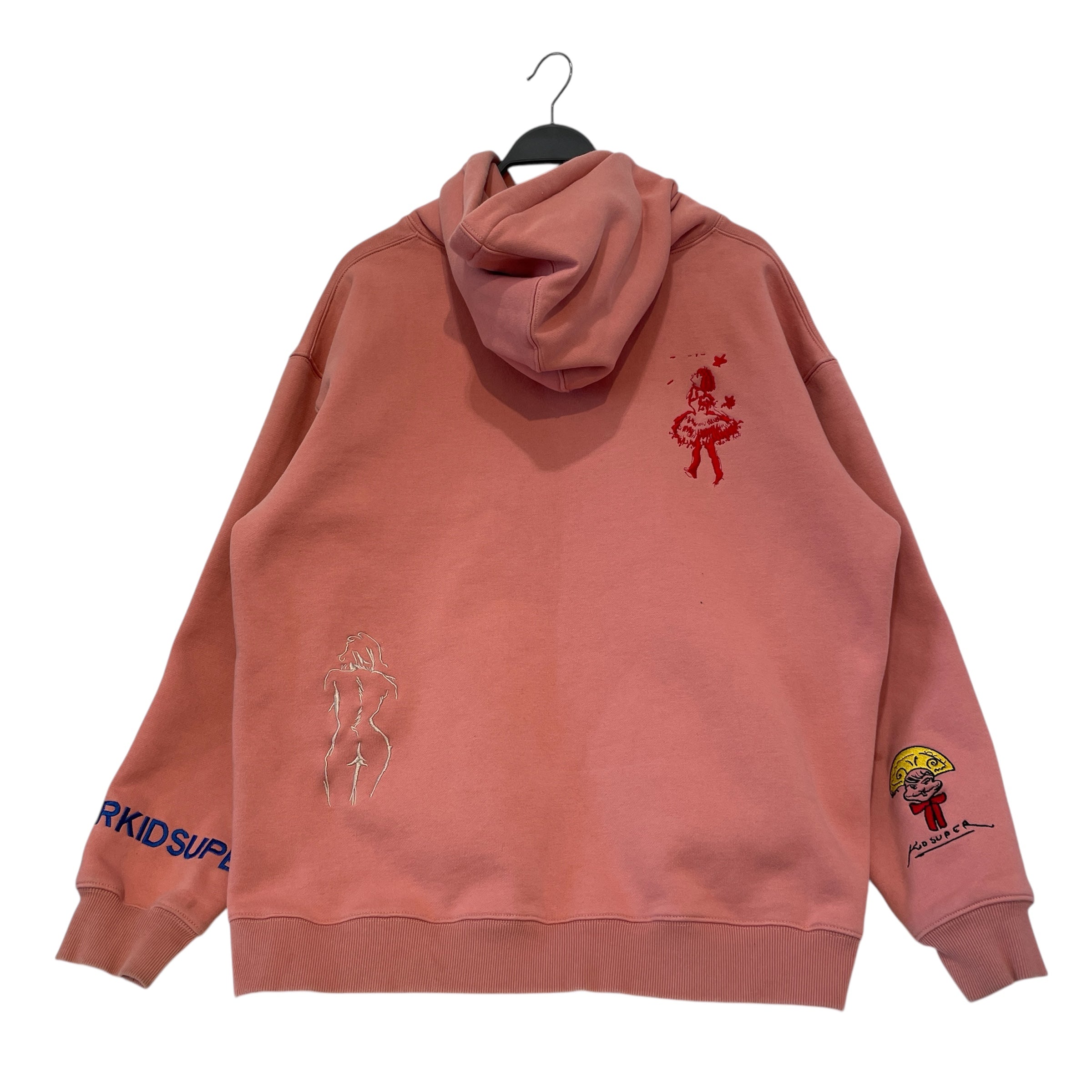 KIDSUPER STUDIOS/Hoodie/XXL/Cotton/PNK/ view 2