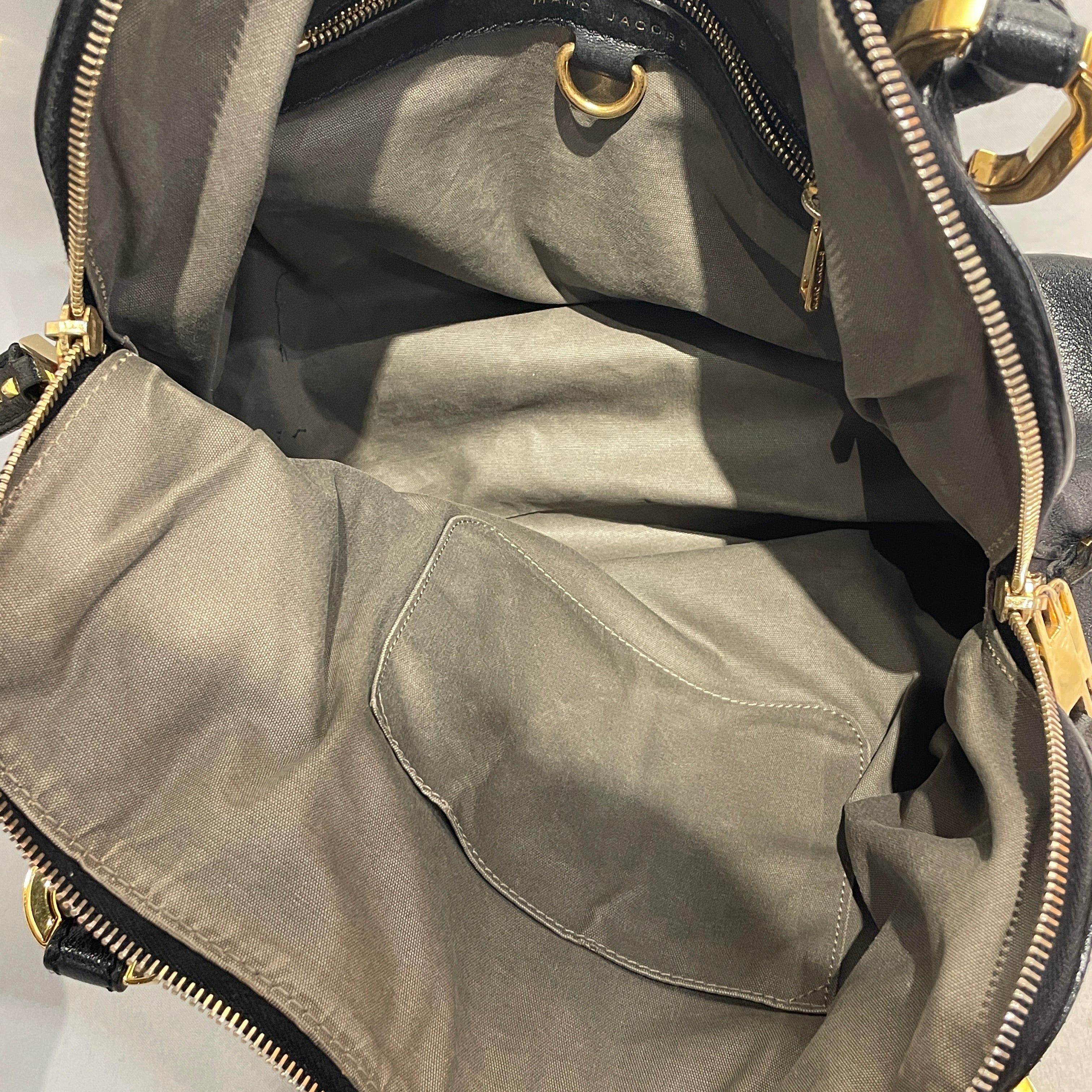 MARC JACOBS/Hand Bag/Leather/BLK/PARADISE RIO SATCHEL view 6