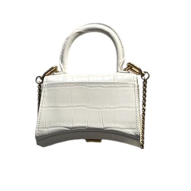 BALENCIAGA/Pouch/Leather/WHT/ view 2