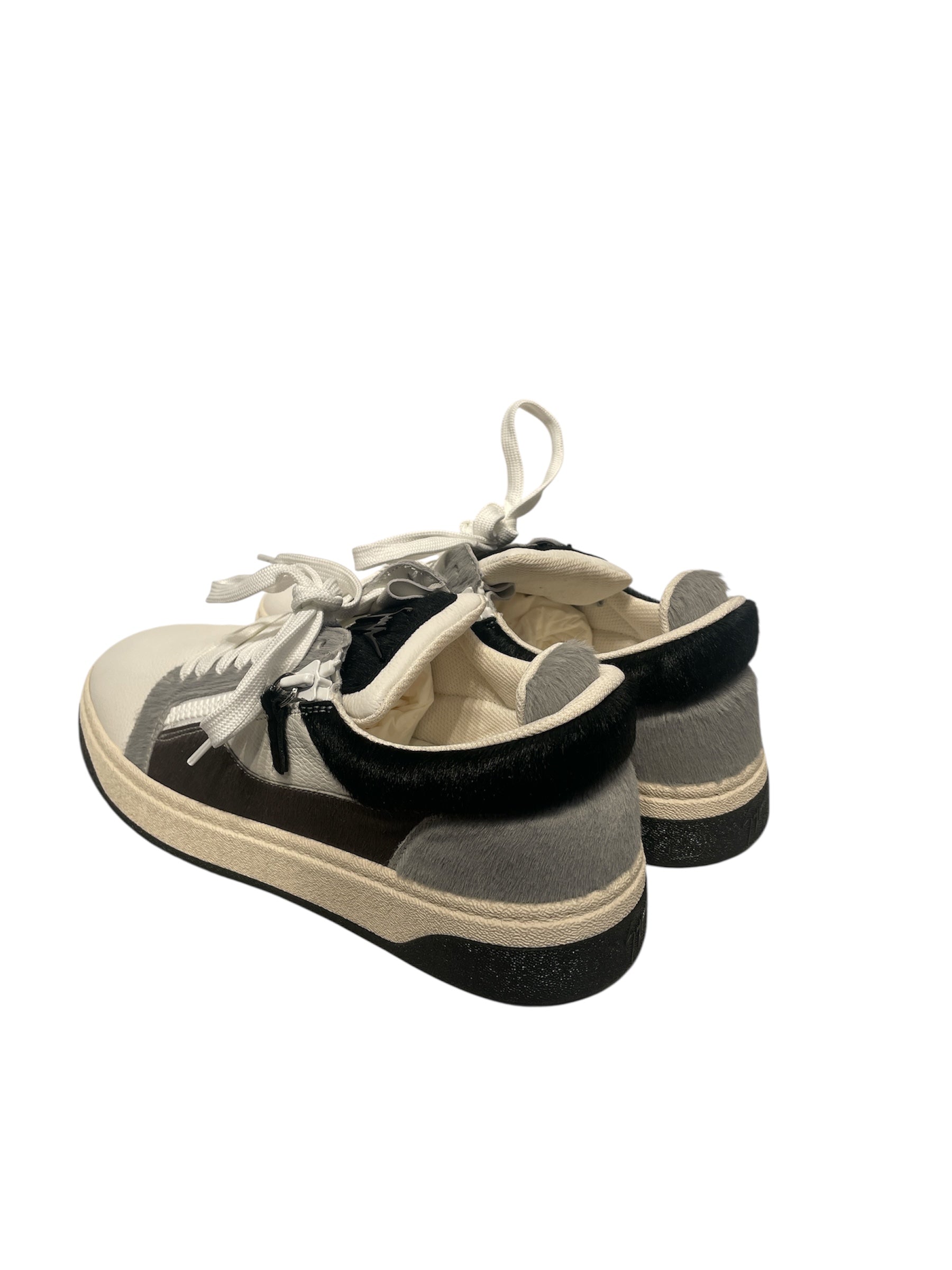 Giuseppe Zanotti/Low-Sneakers/EU 44/Leather/WHT/Gz/94 Calf Hair view 2