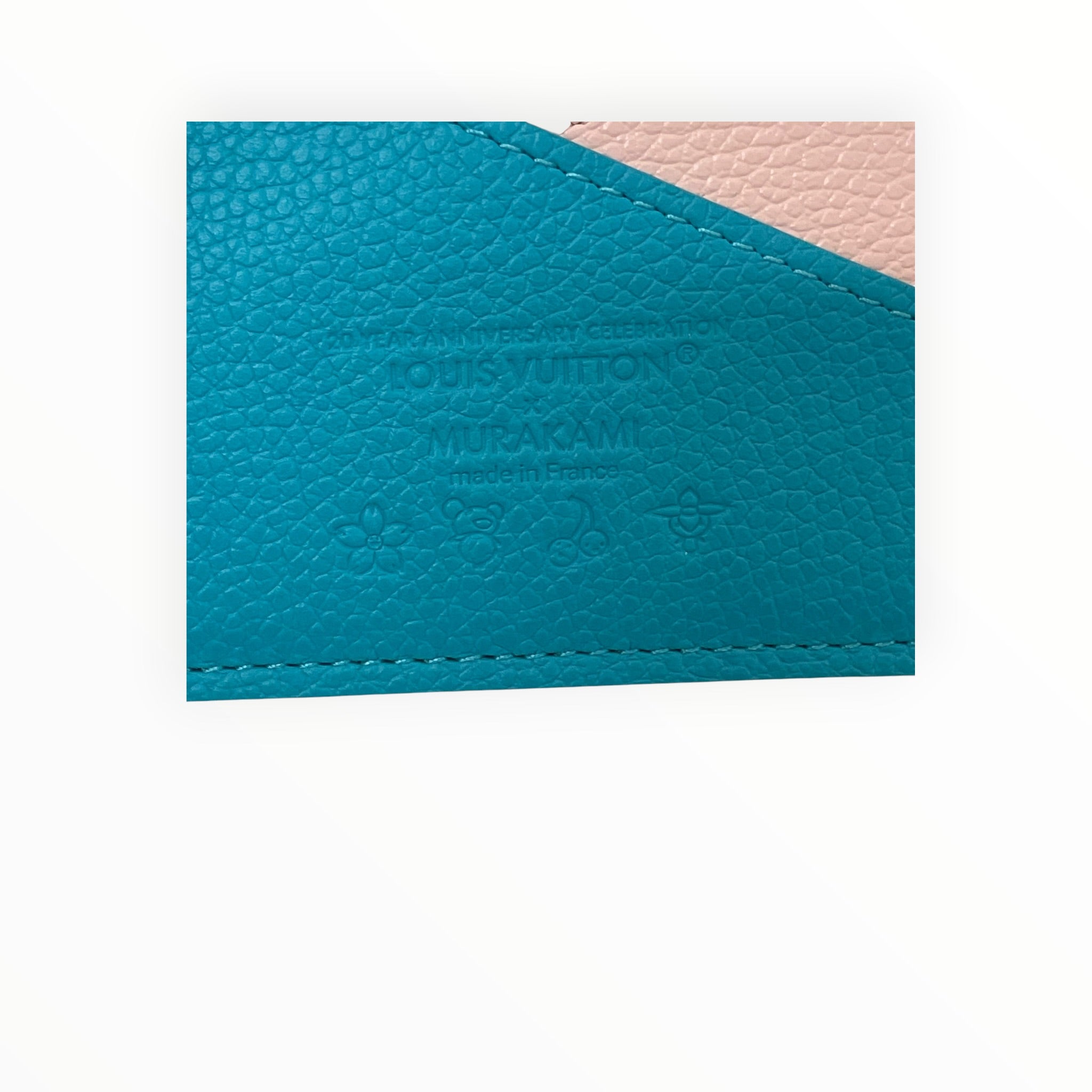 LOUIS VUITTON/Wallet/Monogram/Leather/BLU/M's/ view 4