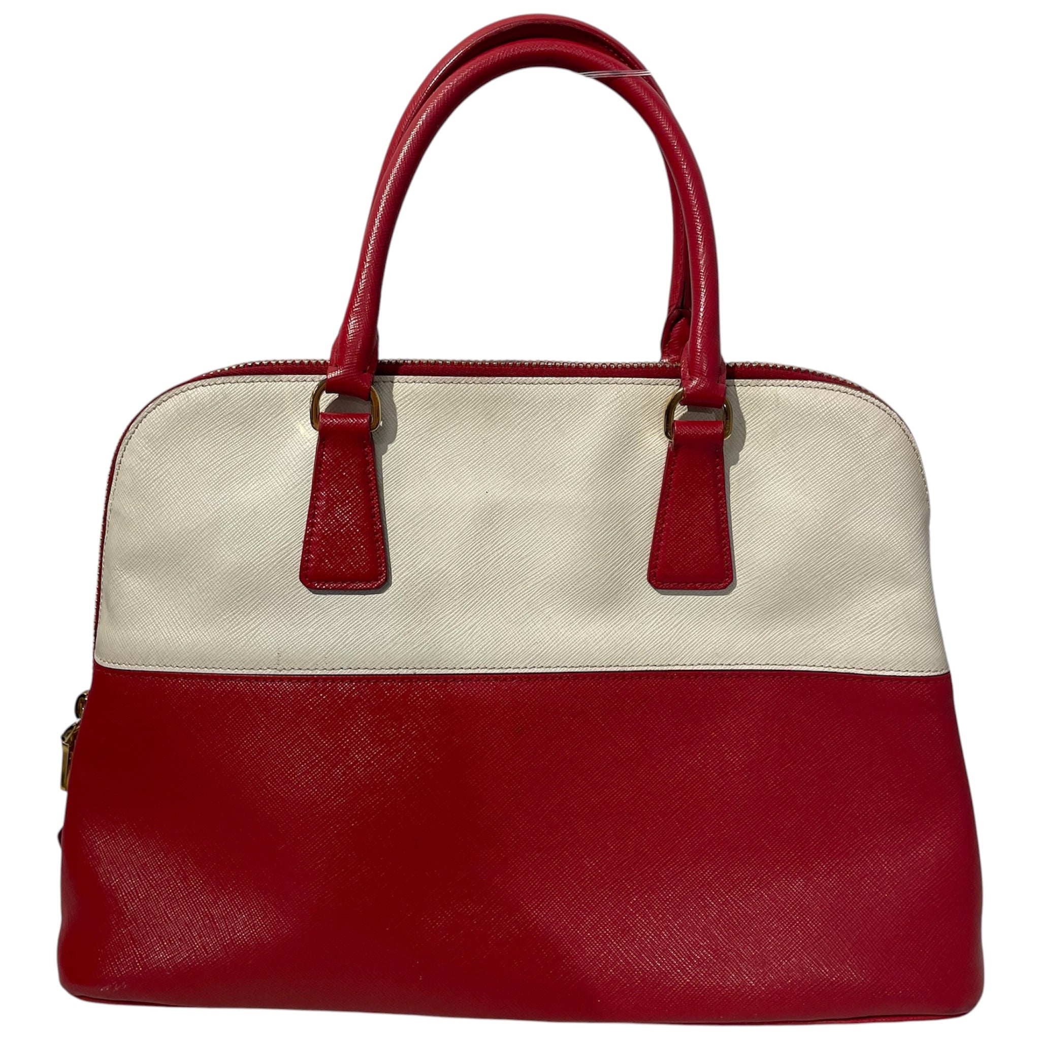 PRADA/Hand Bag/Leather/RED/PRADA prod num: 14 view 2