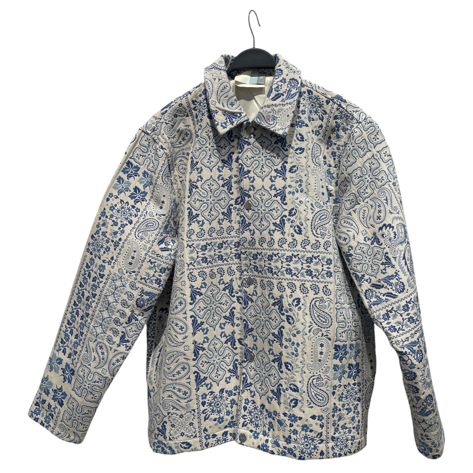 KITH/Jacket/L/Cotton/BLU/Blue Tapestry Coaches Jacket view 1