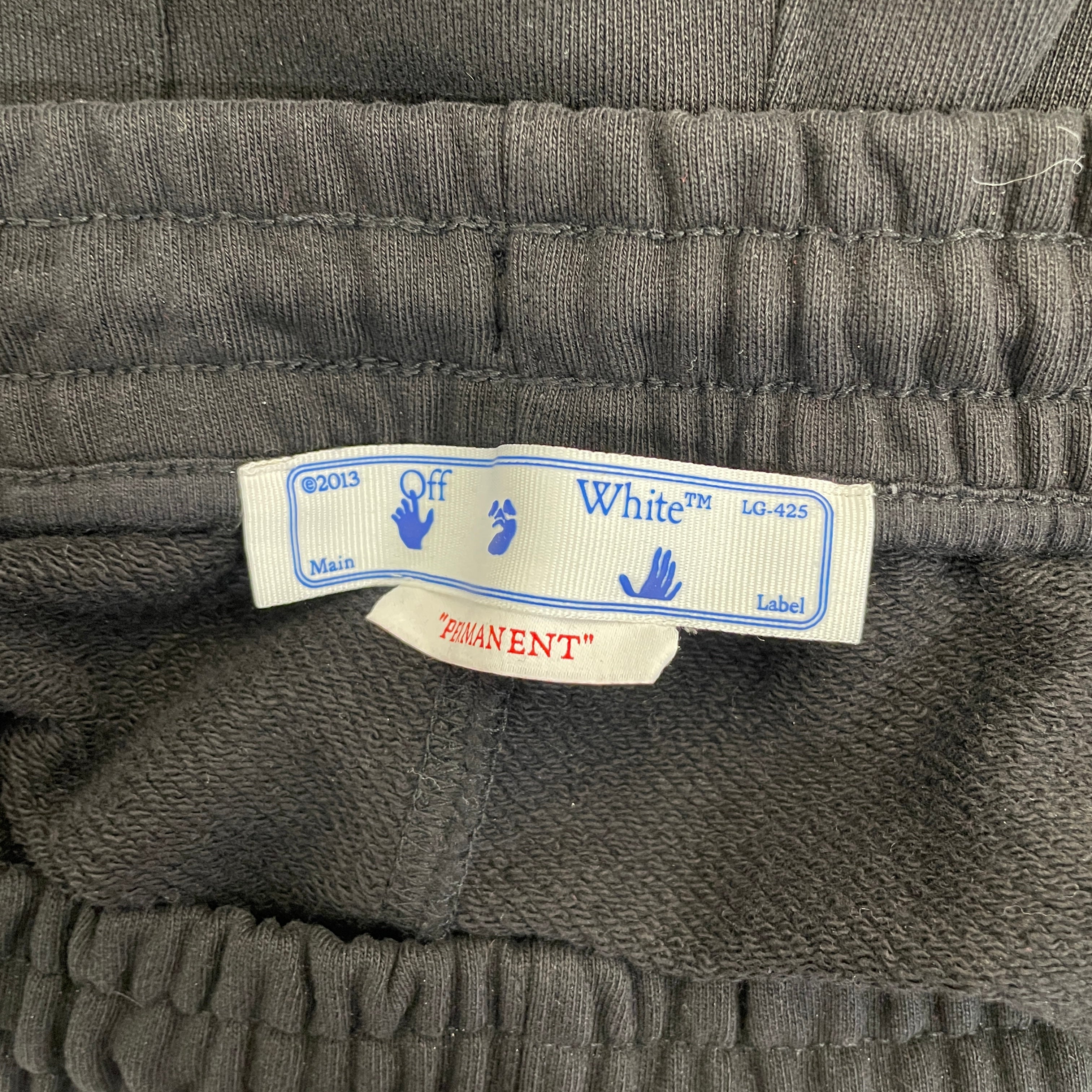 OFF-WHITE/Shorts/L/Cotton/BLK/ view 3