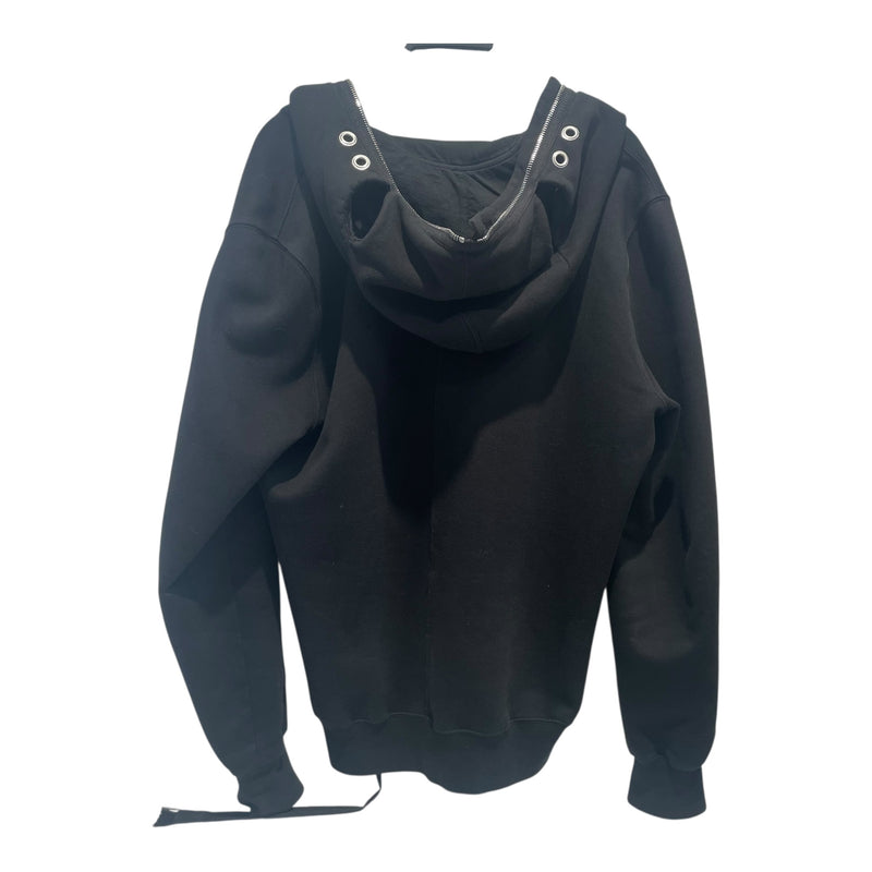 RICK OWENS DRKSHDW/Hoodie/XL/Cotton/BLK/Gimp Hoodie