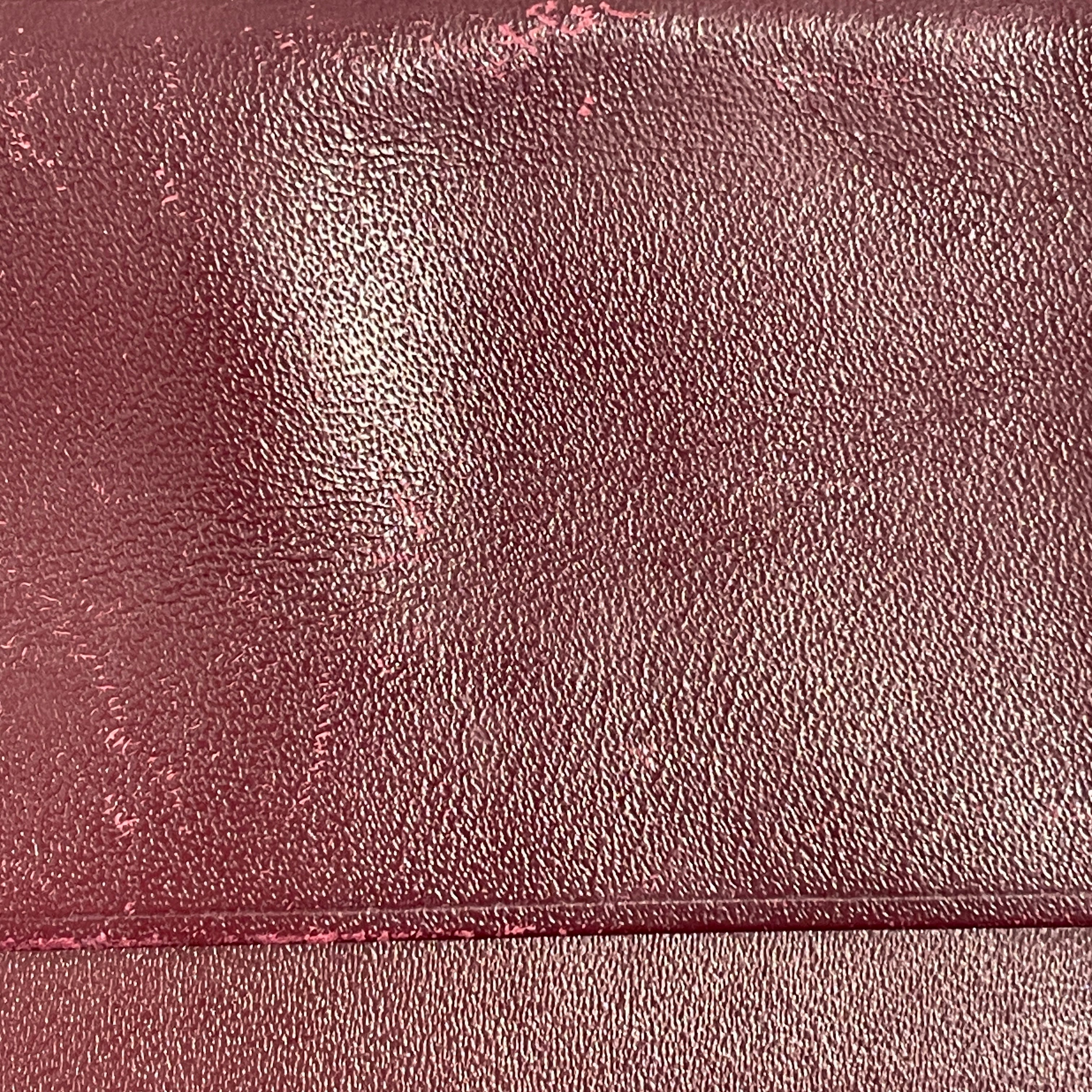 Cartier/Bifold Wallet/Bordeaux/Leather/ view 4