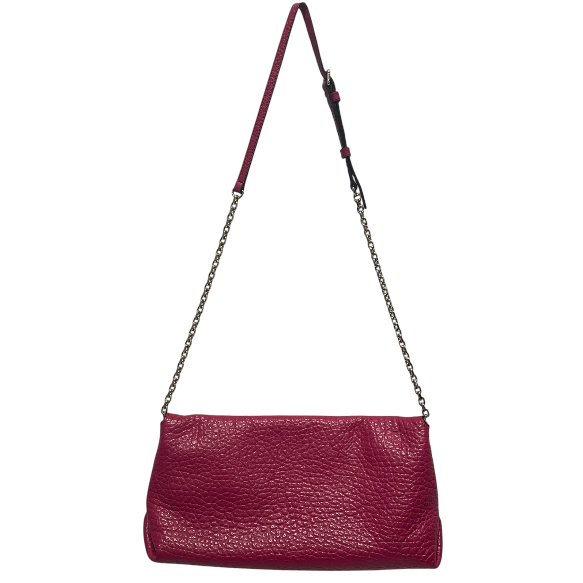 BURBERRY/Cross Body Bag/Leather/PNK/Mildenhall Leather Red Bag view 2