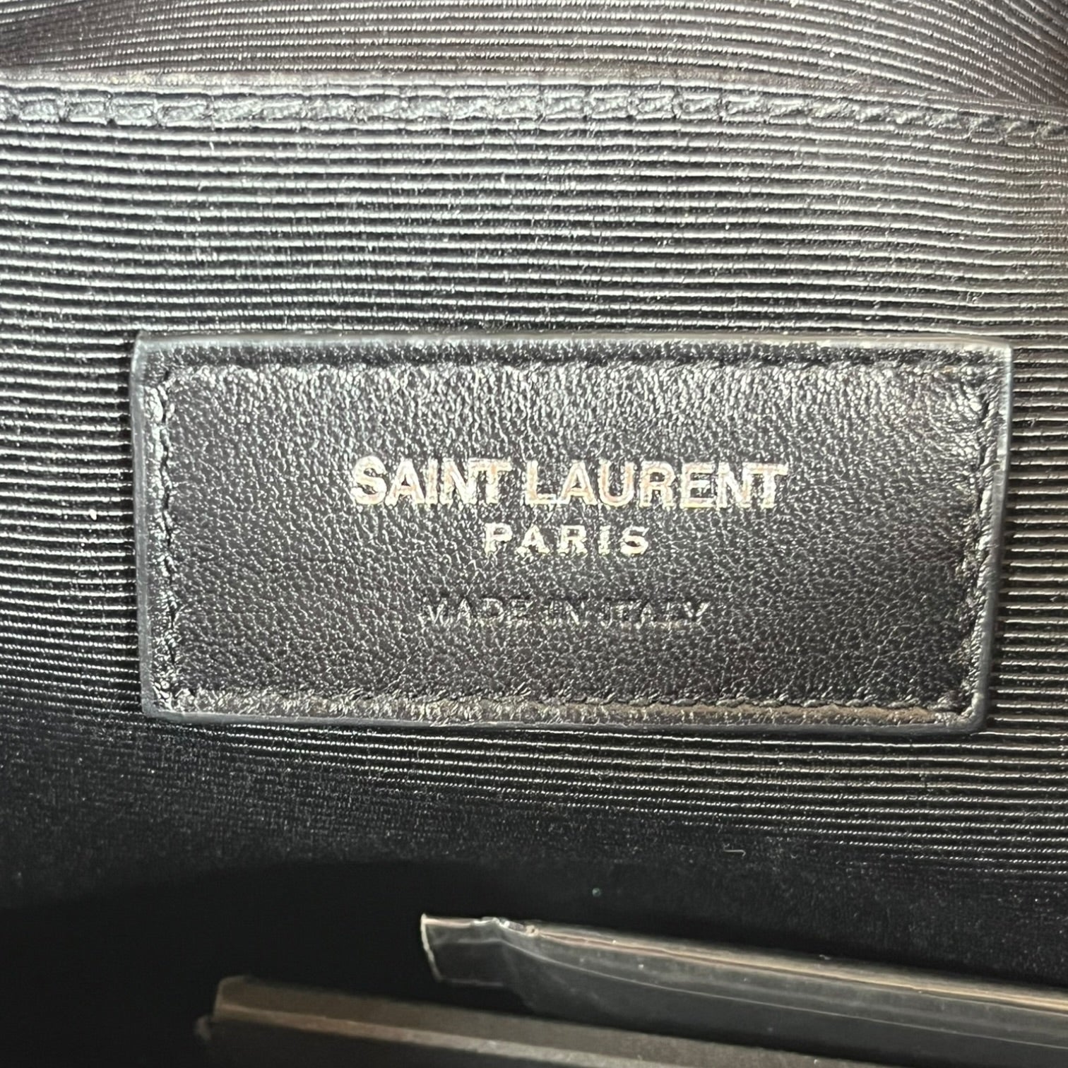 YVES SAINT LAURENT/Cross Body Bag/Suede/BLK/FRINGE CROSSBODY BAG view 4