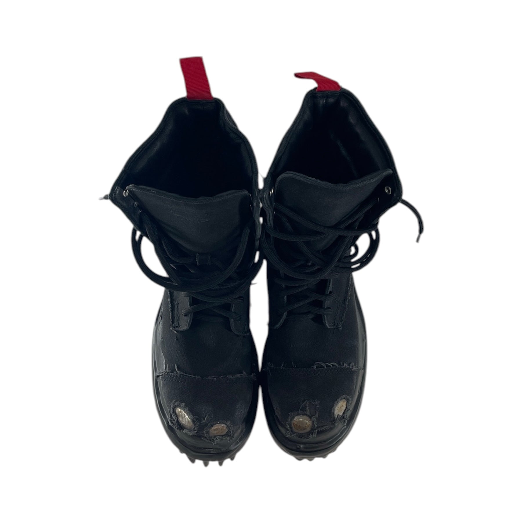 424(FourTwoFour)/Boots/US 8/Cotton/BLK/MINER BOOTS/STEAL TOE view 3