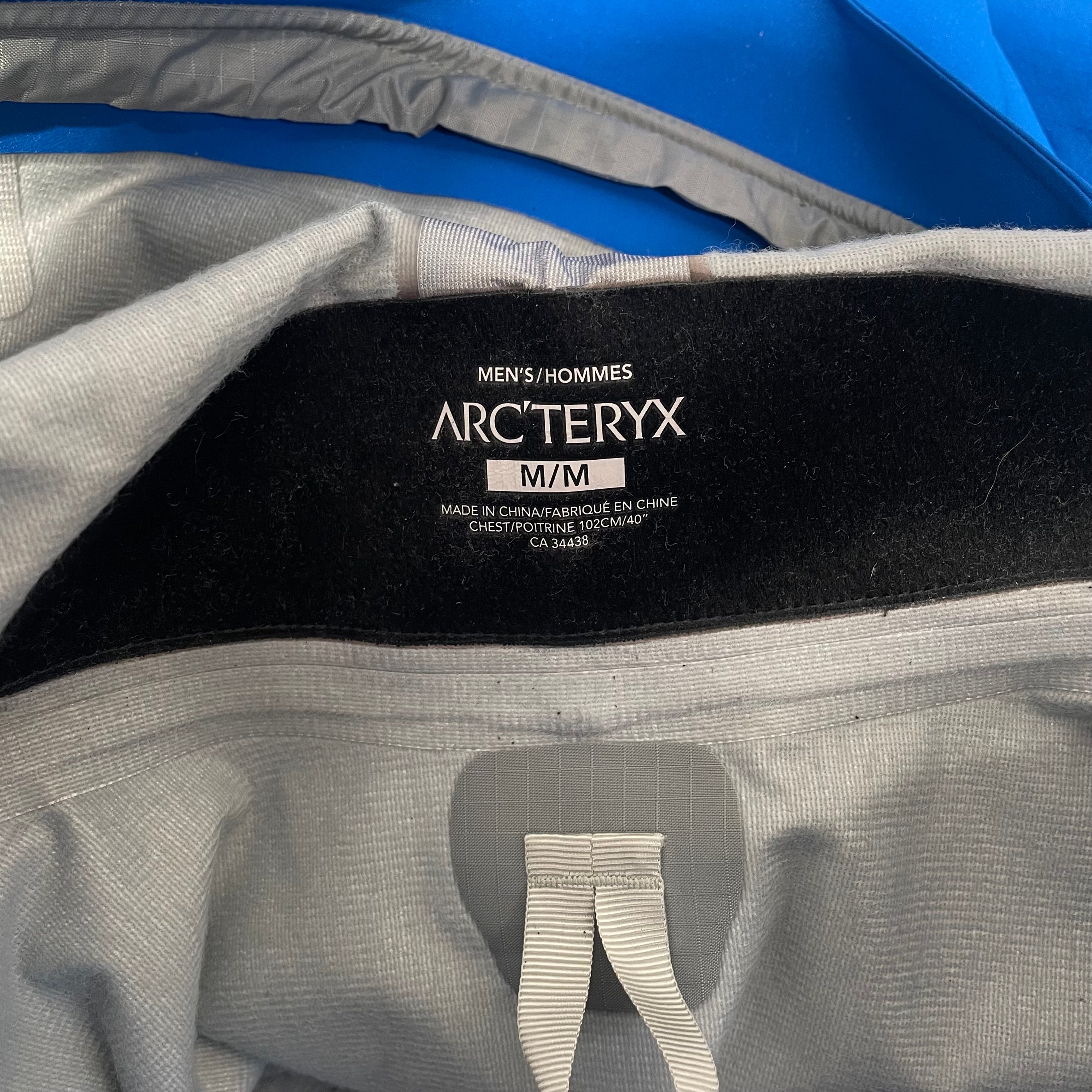 ARC'TERYX/Jacket/M/Gore-Tex/BLU/Sabre Jacket view 3
