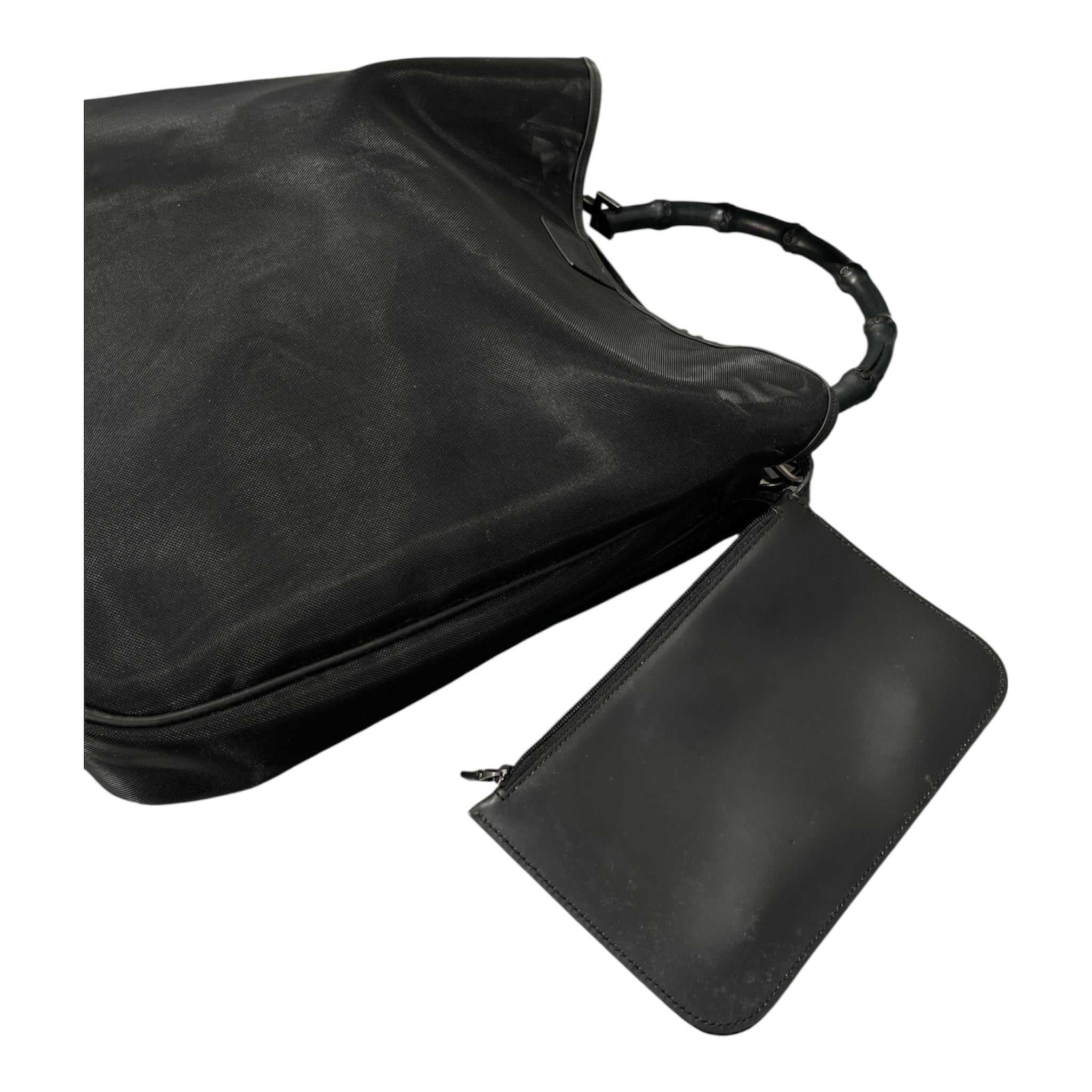 GUCCI/Tote Bag/BLK/BAMBOO HANDLE view 6