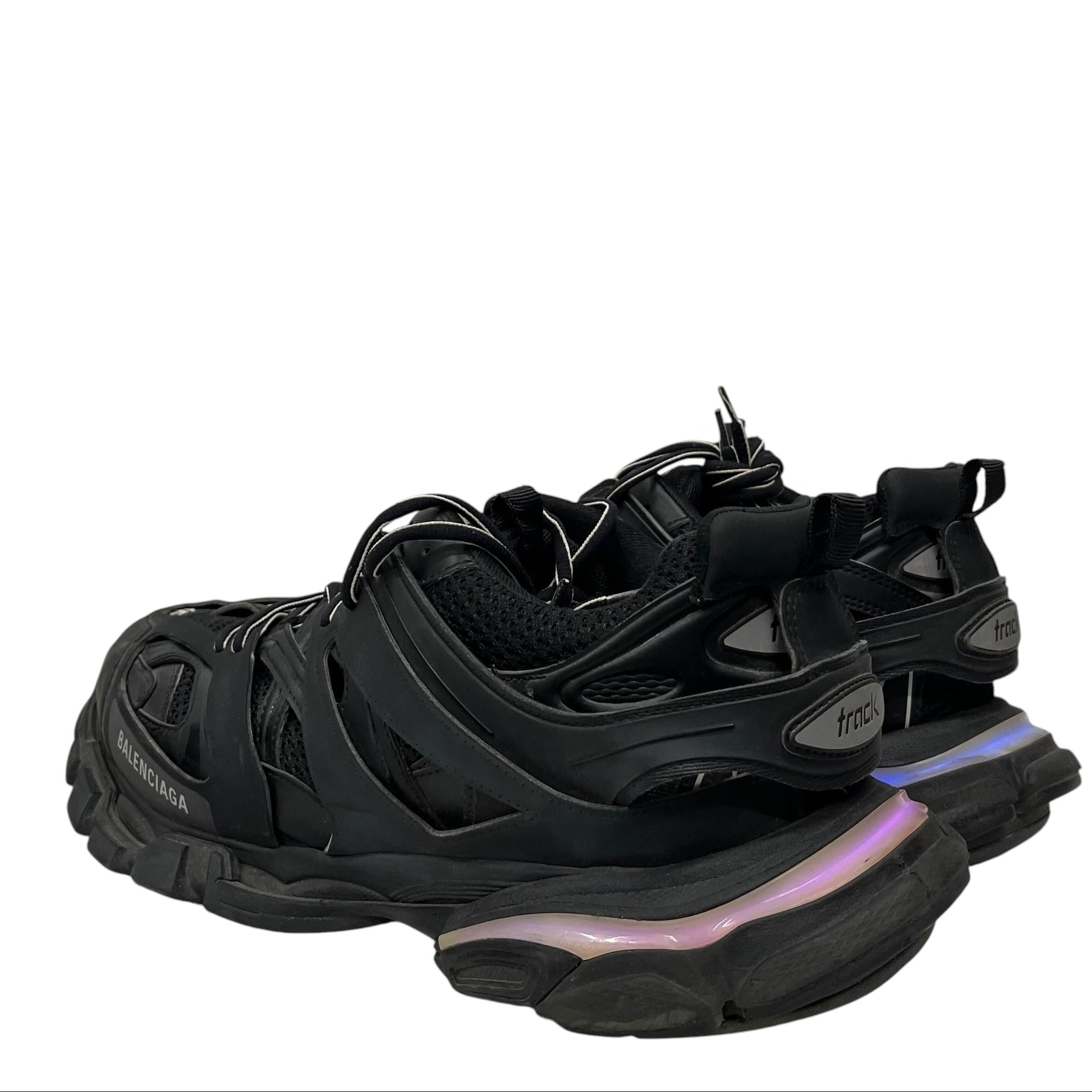BALENCIAGA/Low-Sneakers/US 12/BLK/TRACK RUNNER TRIPLE BLACK view 2