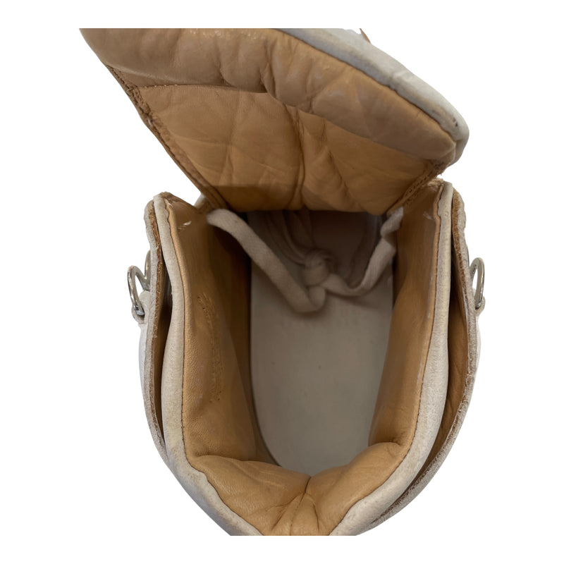 Maison Martin Margiela/H&M/Hi-Sneakers/US 8/Leather/WHT/