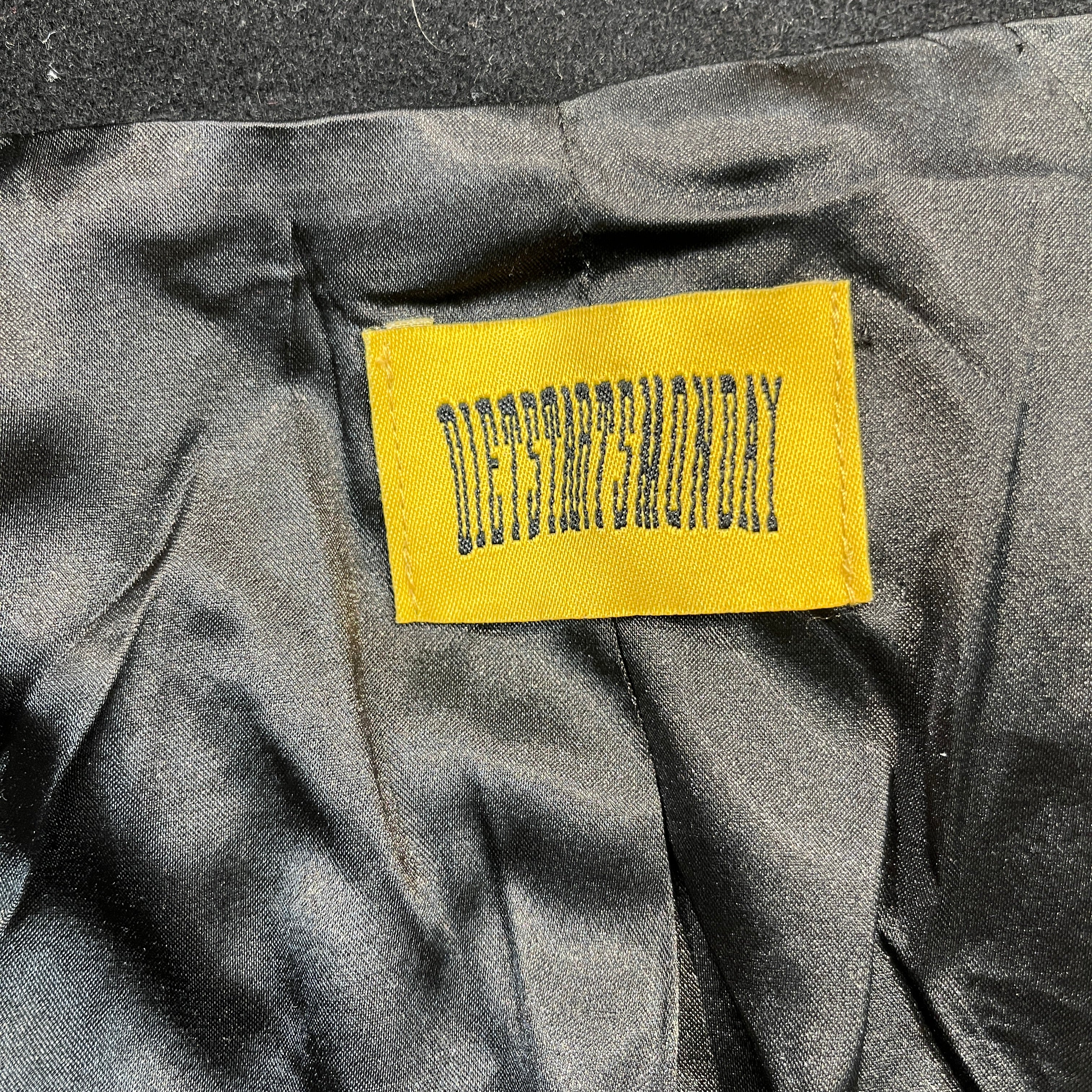 DIETSTARTSMONDAY/Jacket/XL/Wool/BLK/CROSTITCH JACKET WOOL view 3
