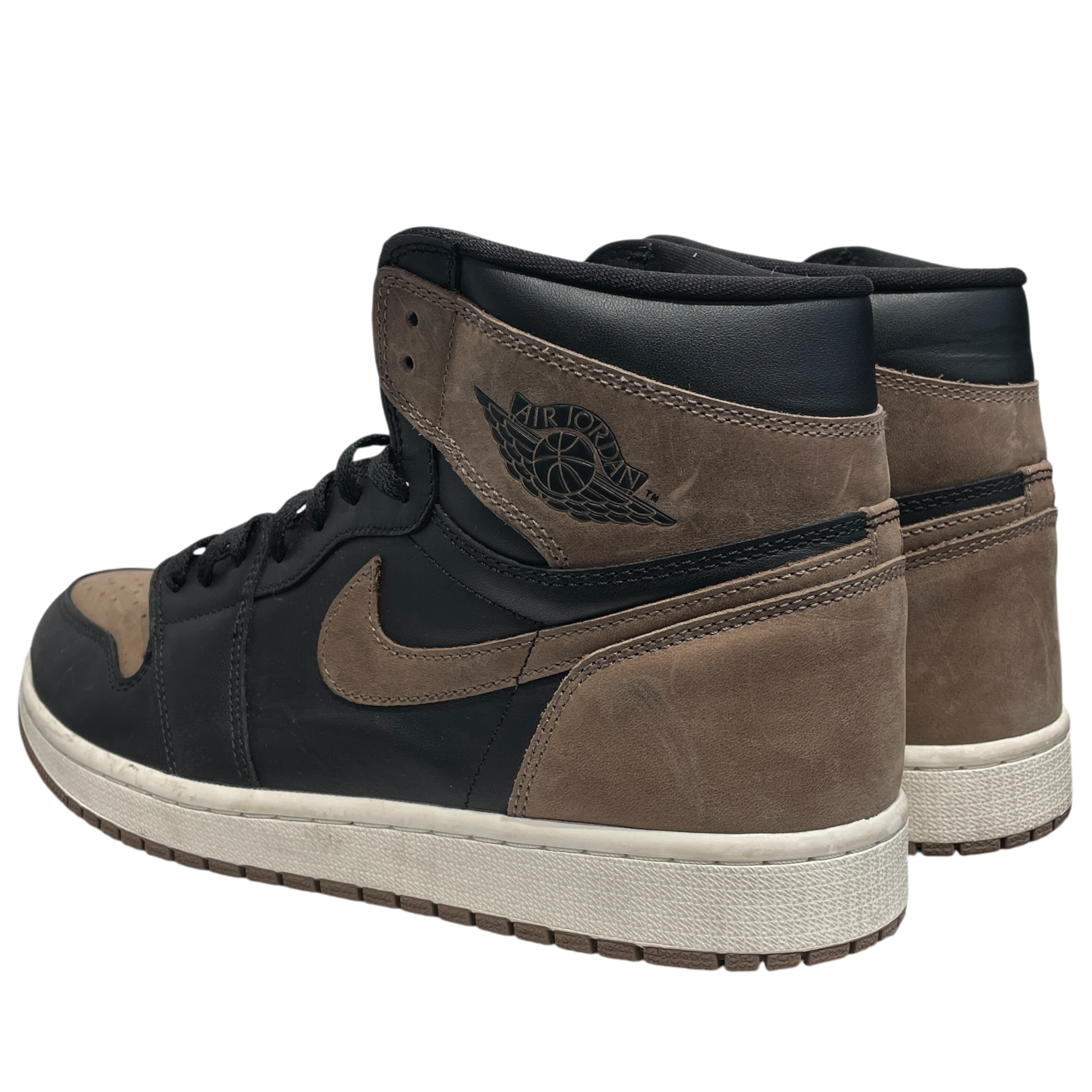 JORDAN BRAND/Hi-Sneakers/US 12/Leather/BRW/ view 2