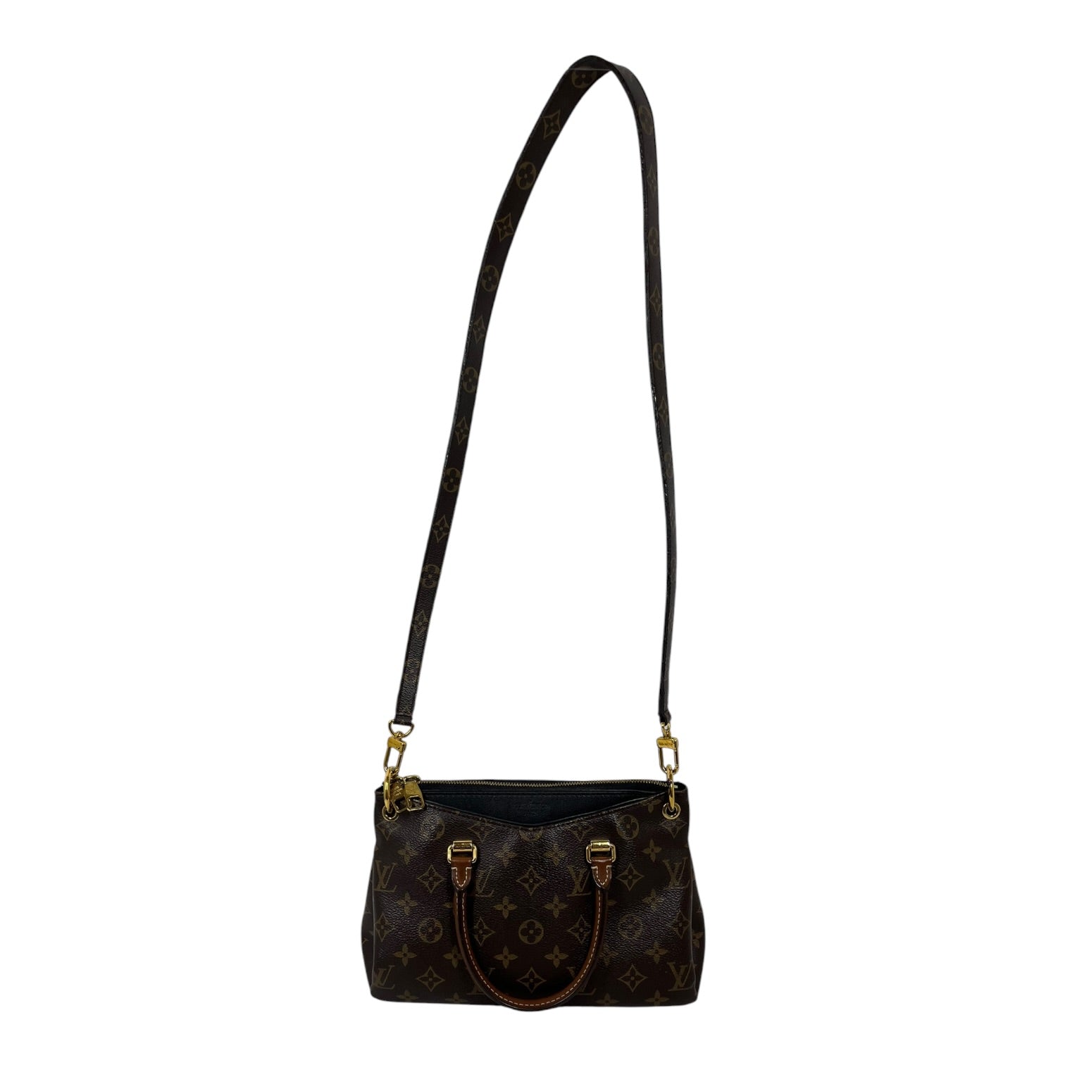 LOUIS VUITTON/Cross Body Bag/Monogram/Leather/BRW/PALLAS BB view 1