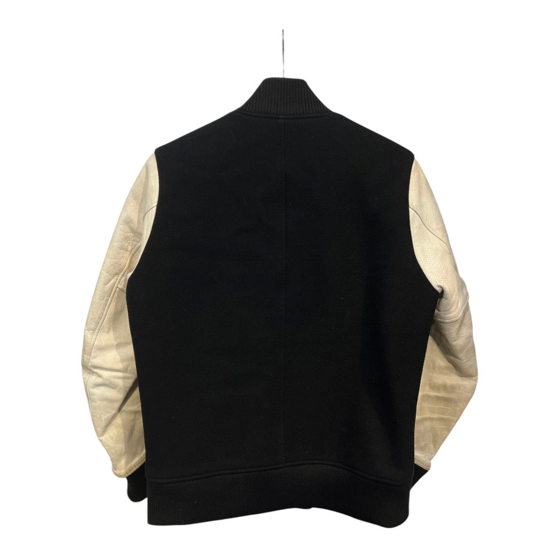 visvim/Jacket/S/Suede/BLK/varsity jkt view 2