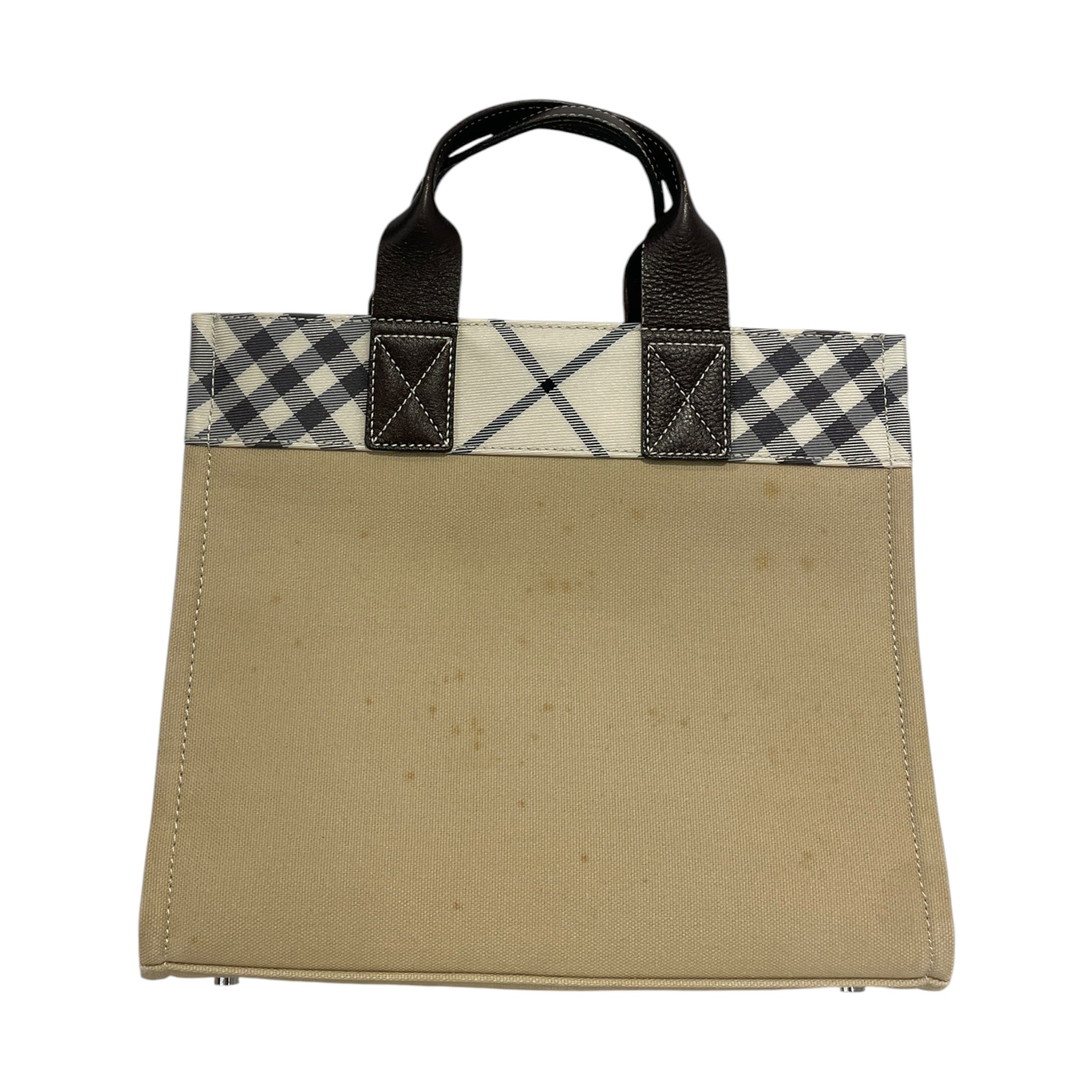 BURBERRY BLUE LABEL/Hand Bag/Plaid/BEG/GQ67RVW view 2