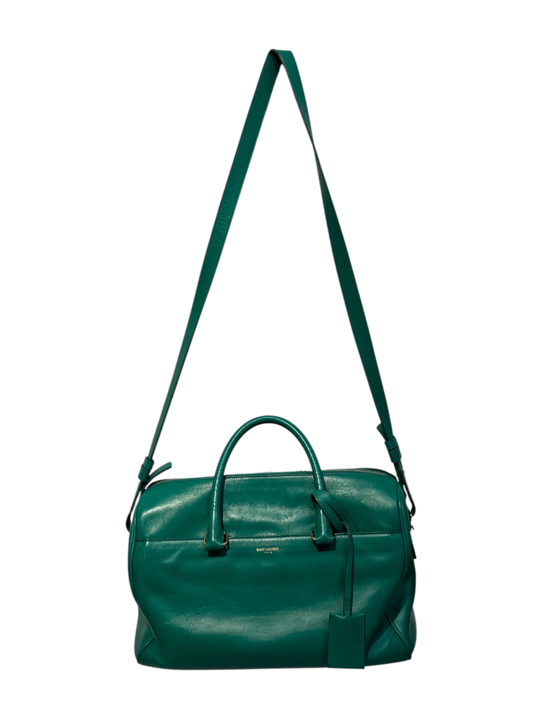 SAINT LAURENT/Cross Body Bag/Leather/GRN/ view 2